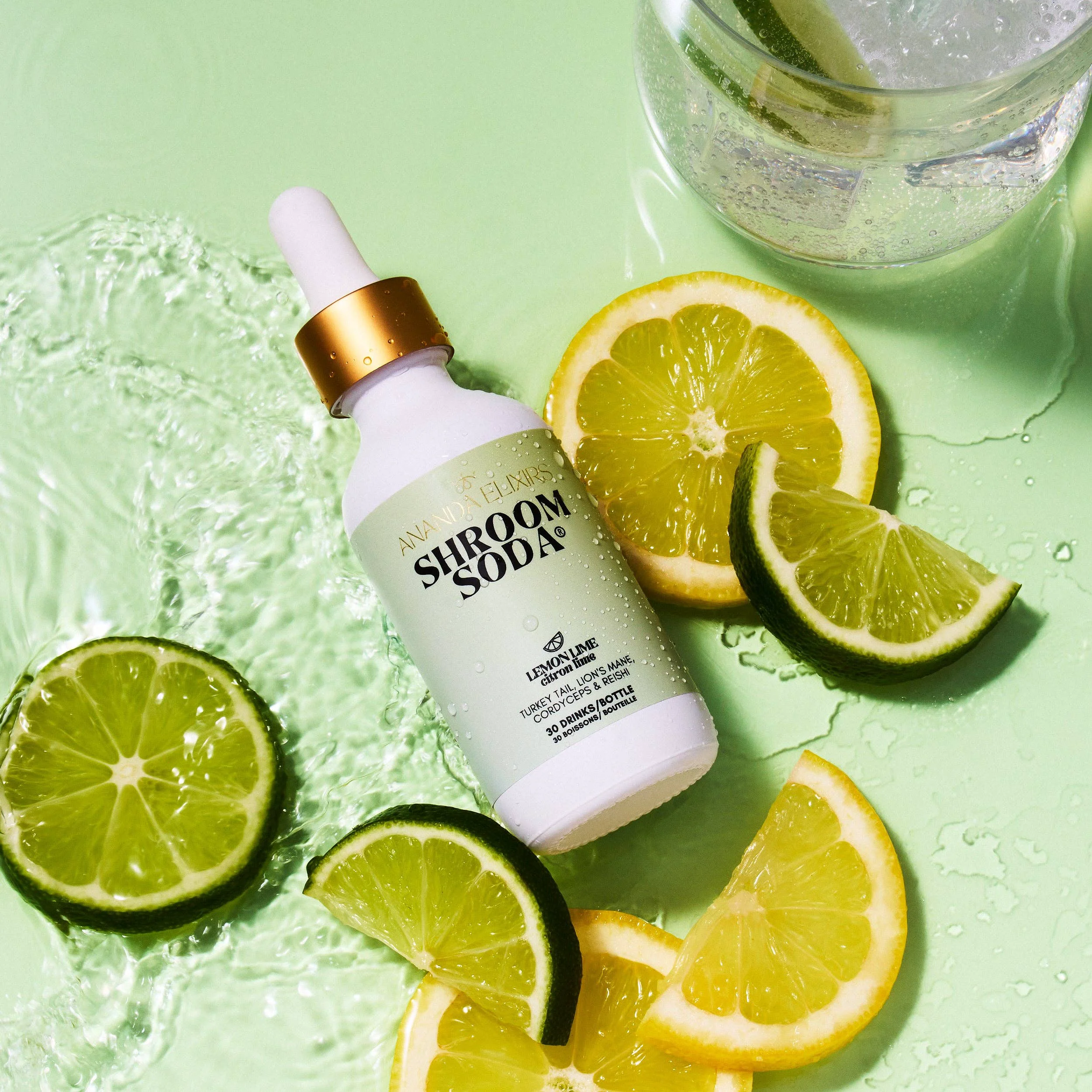 High-Grade Shroom Soda® Lemon Lime Responsible