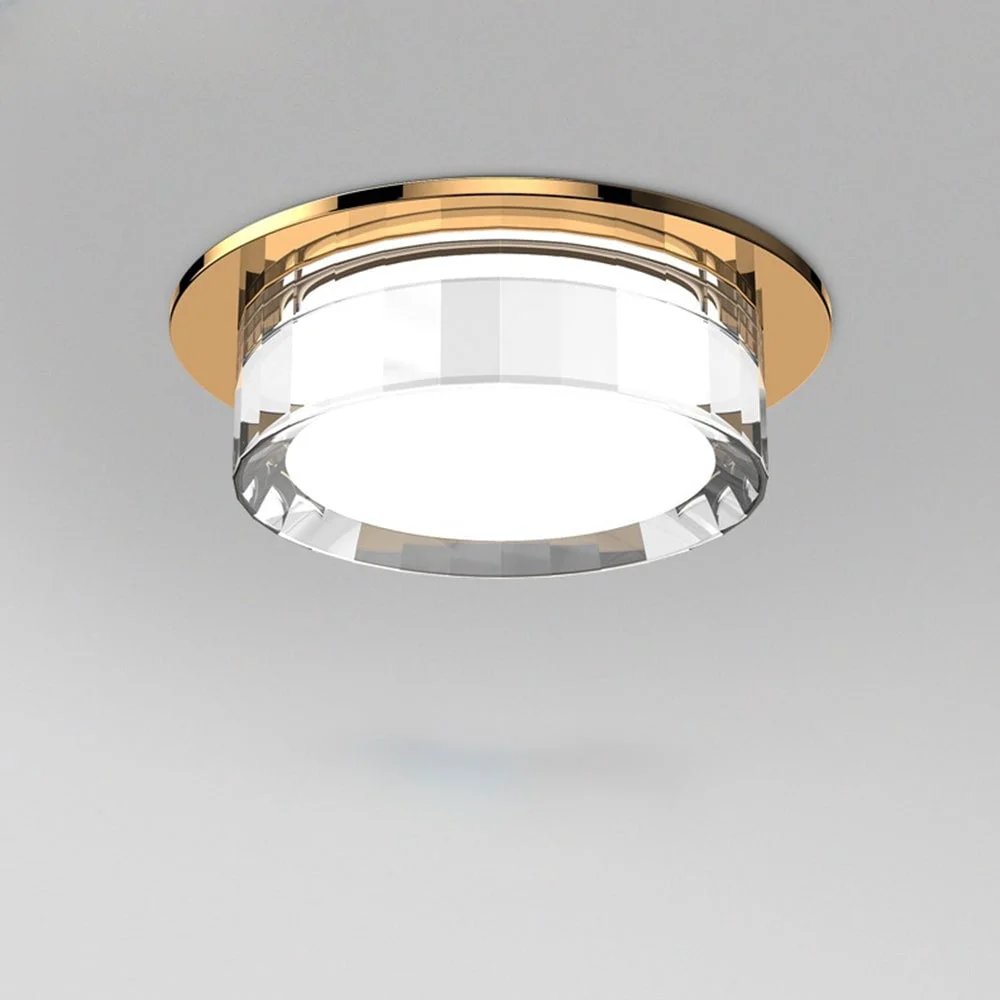 Fashionable Mini Hallway LED Crystal Ceiling Light Secure