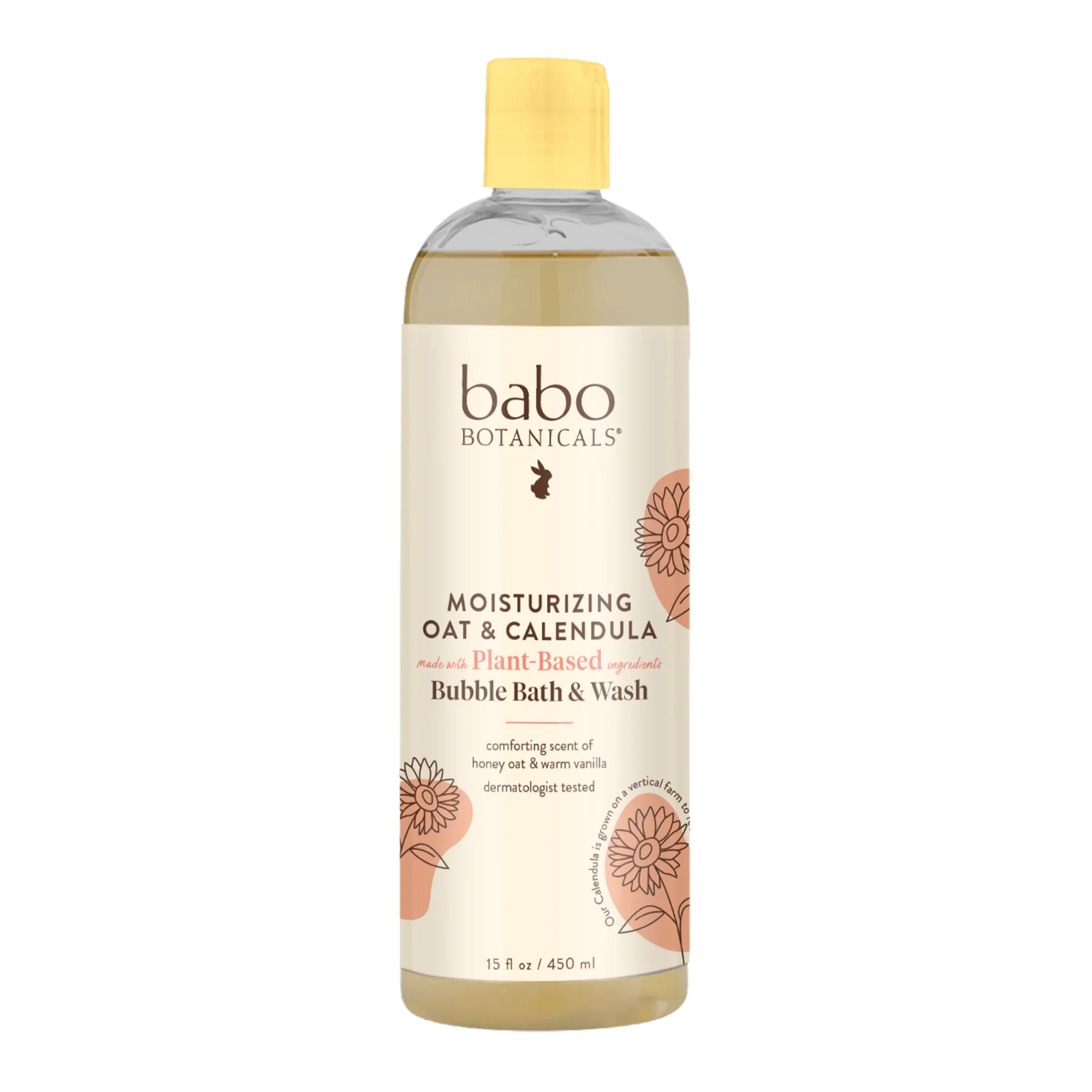 Fine Crafted Babo Botanicals Moisturizing Baby Bubble Bath Wash Smooth