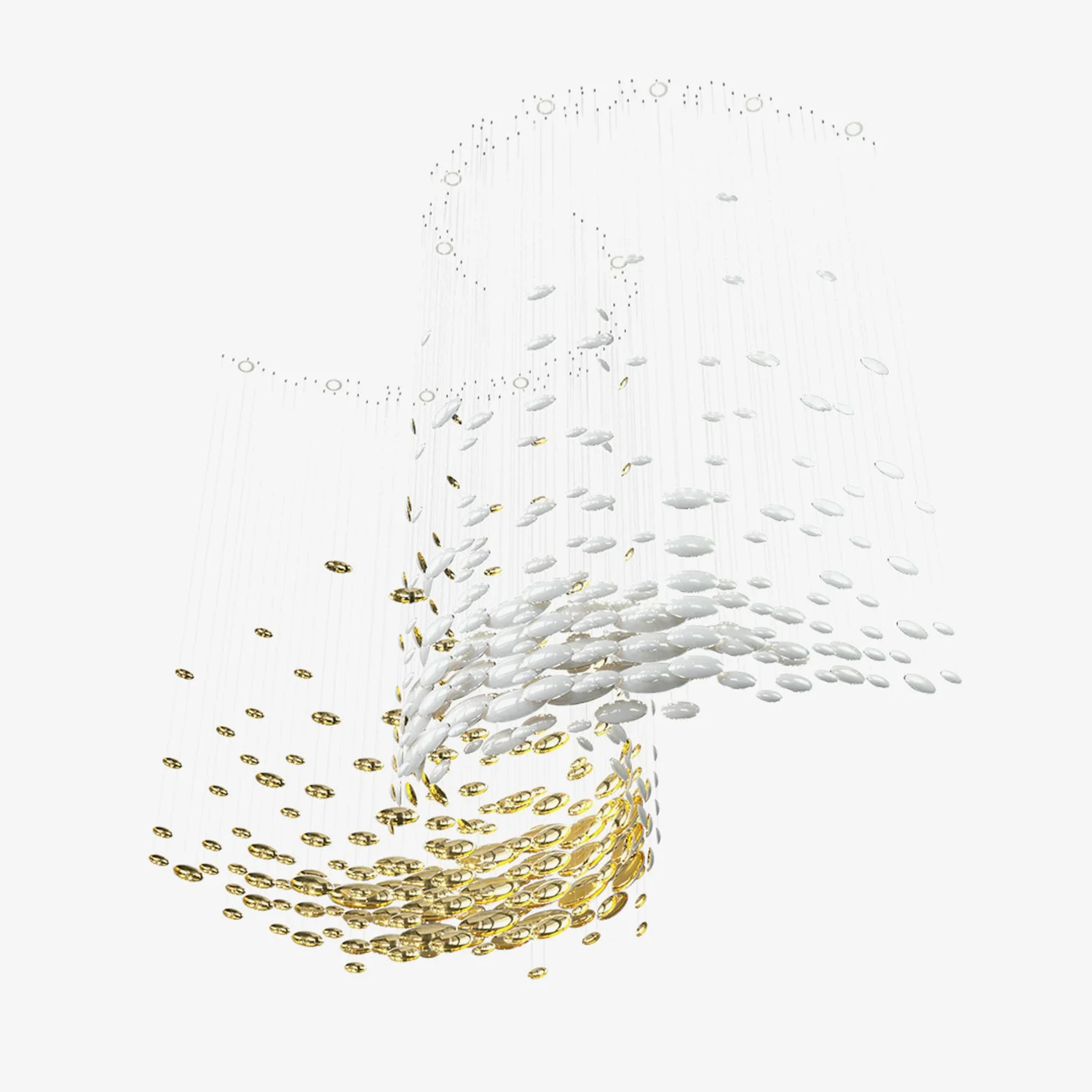Authentic Lustre Bowl Collection Chandelier Recyclable