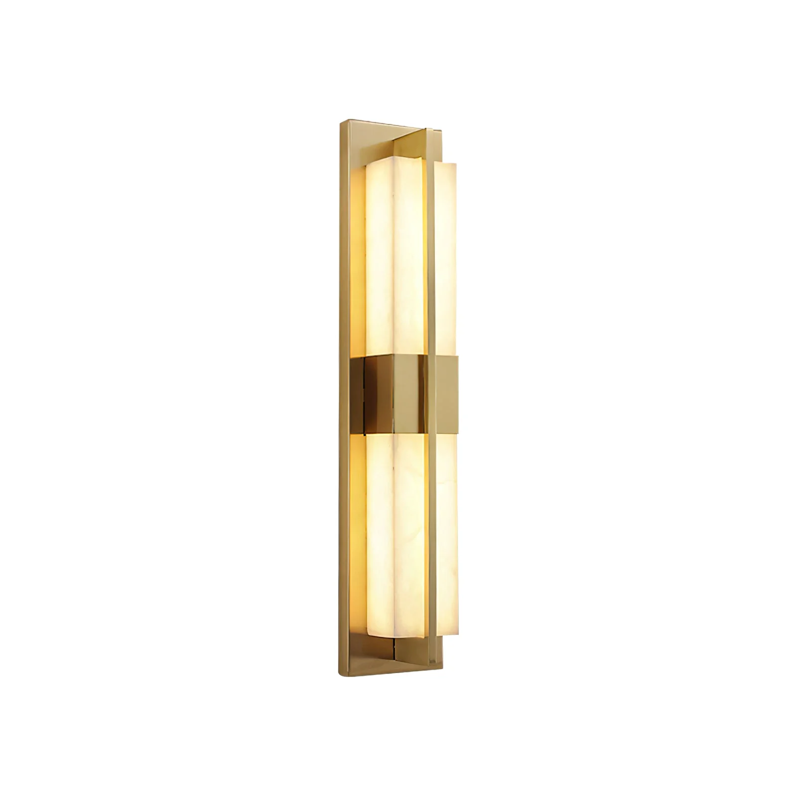 Clean Polished Brass Lumina Outdoor Wall Lamp Casual