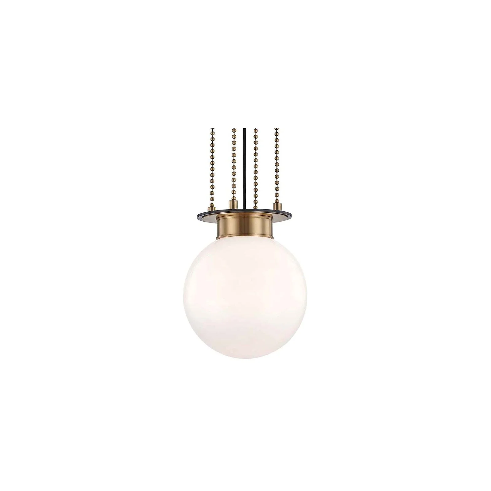 Premium Opal Globe Gunther Pendant Light Versatile