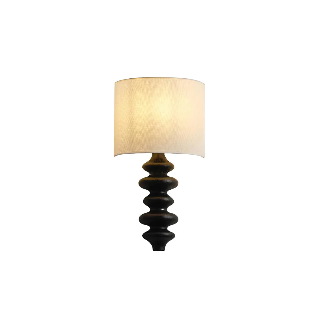 Prestigious fishbone solid wood wall lamp Sustainable