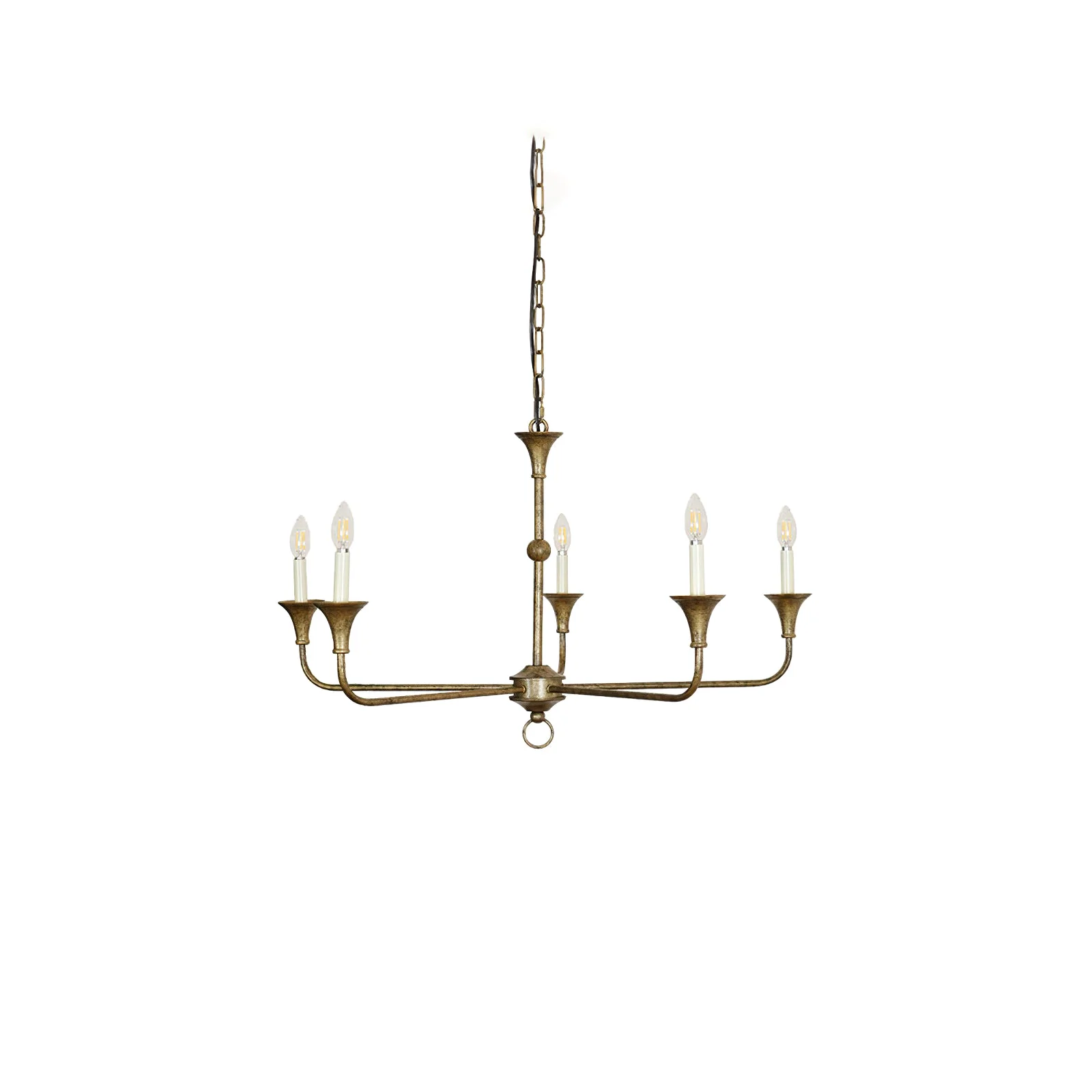 Fast Rustic Vintage Cecil Chandelier Certified