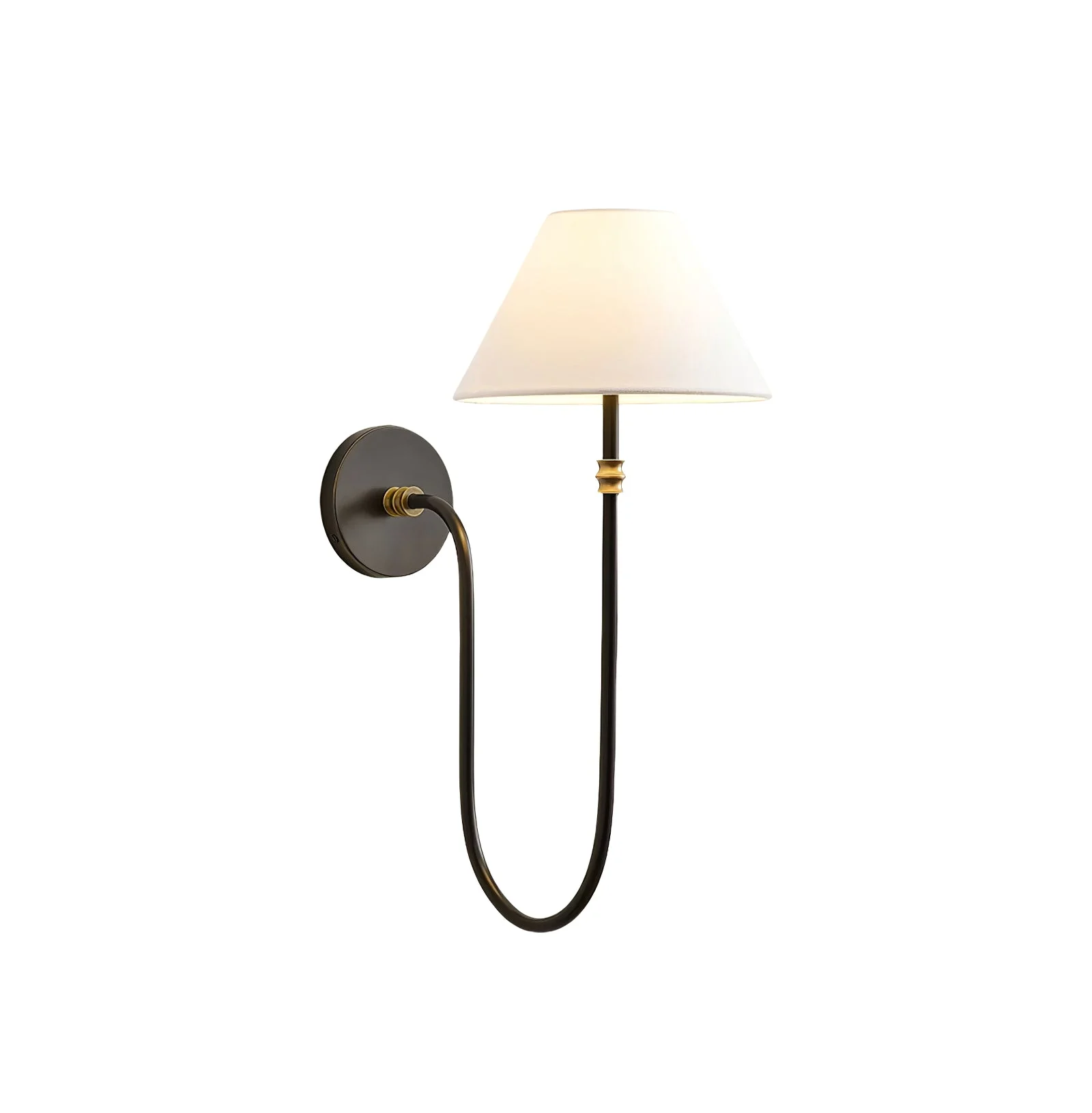 Detailed Collins Shaded Wall Light Genuine