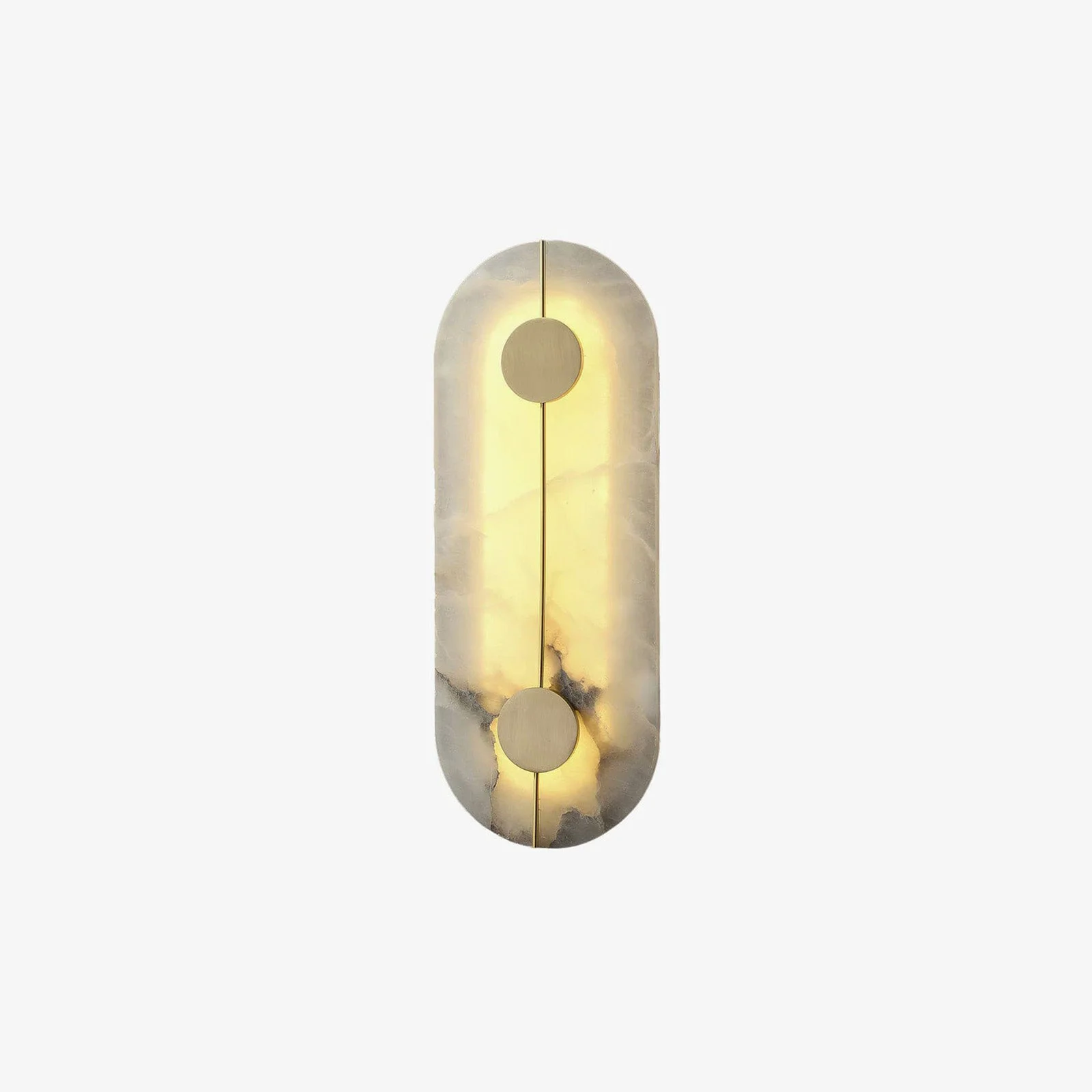 Trusted Modern Oval Alabaster Wall Lamp Dependable
