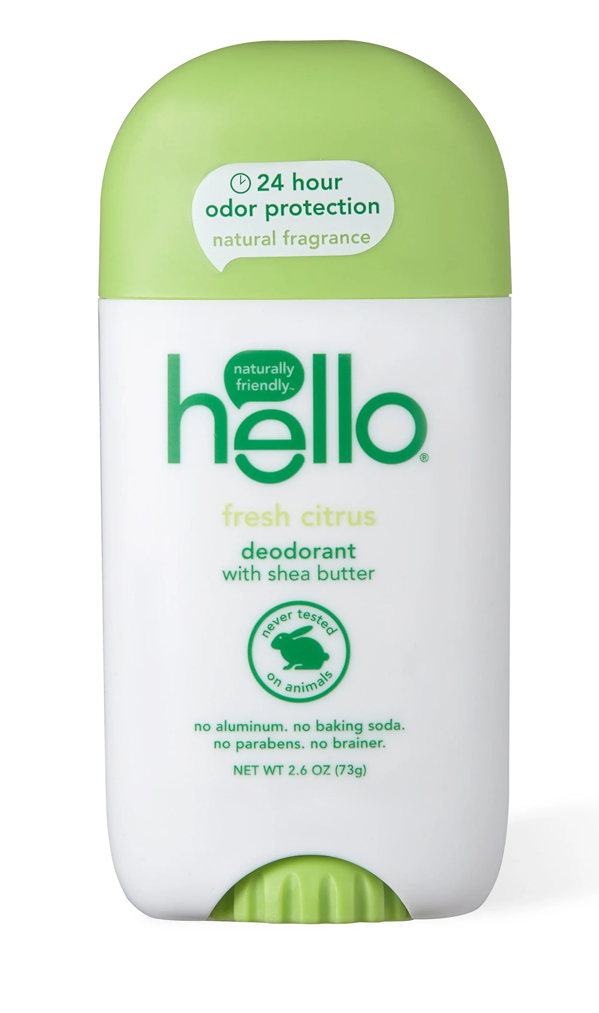High-End hello Fresh Citrus Deodorant with Shea Butter Detailed