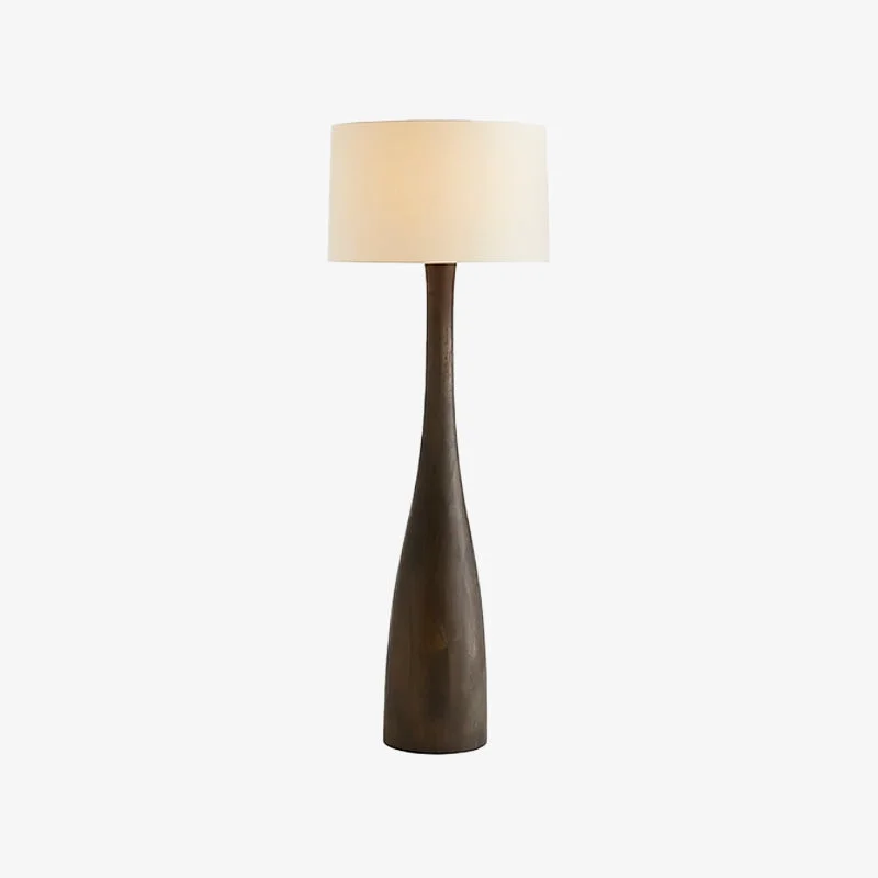 Professional Truxton Solid Wood Floor Lamp Green