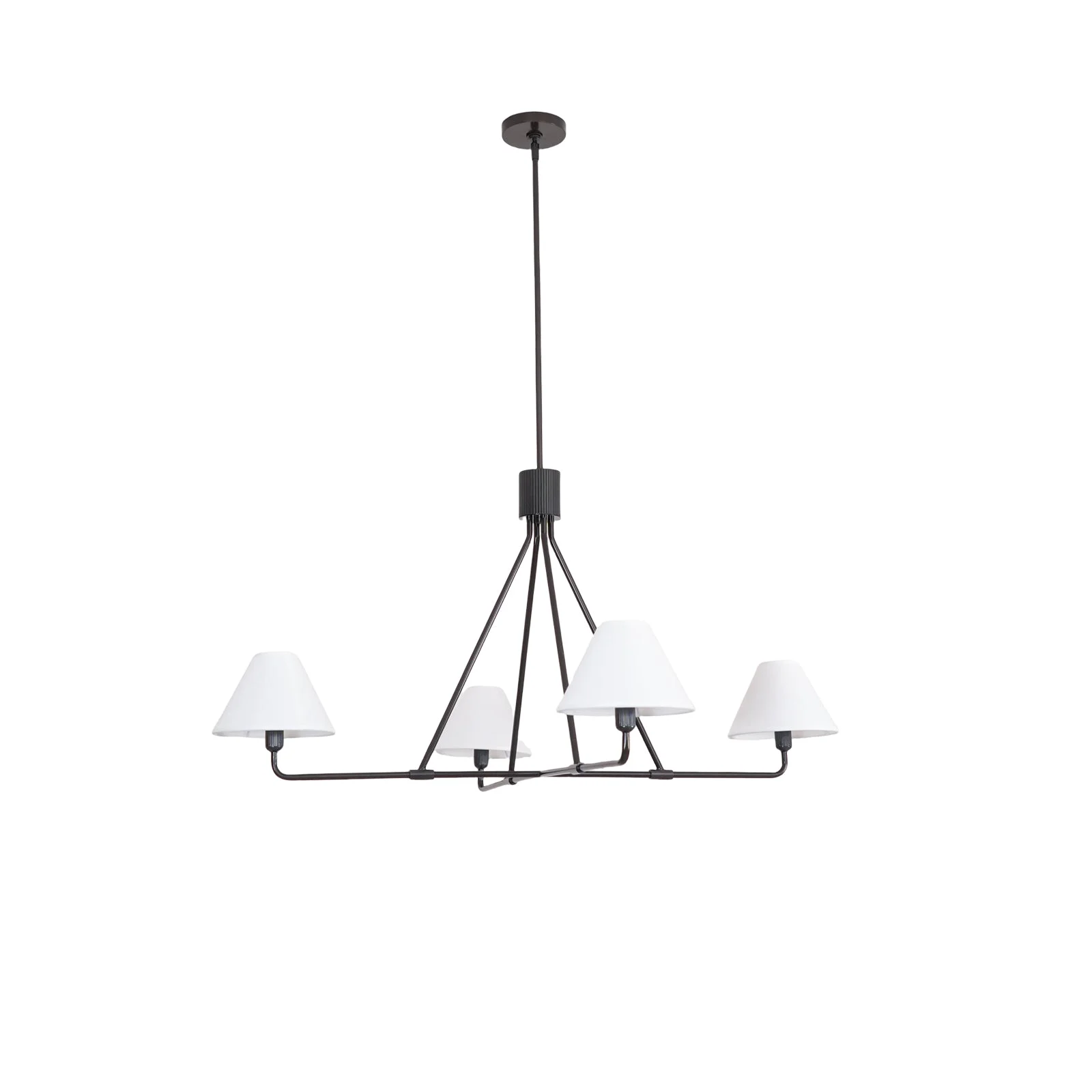 Versatile Black Beatrix Chandelier Comfortable