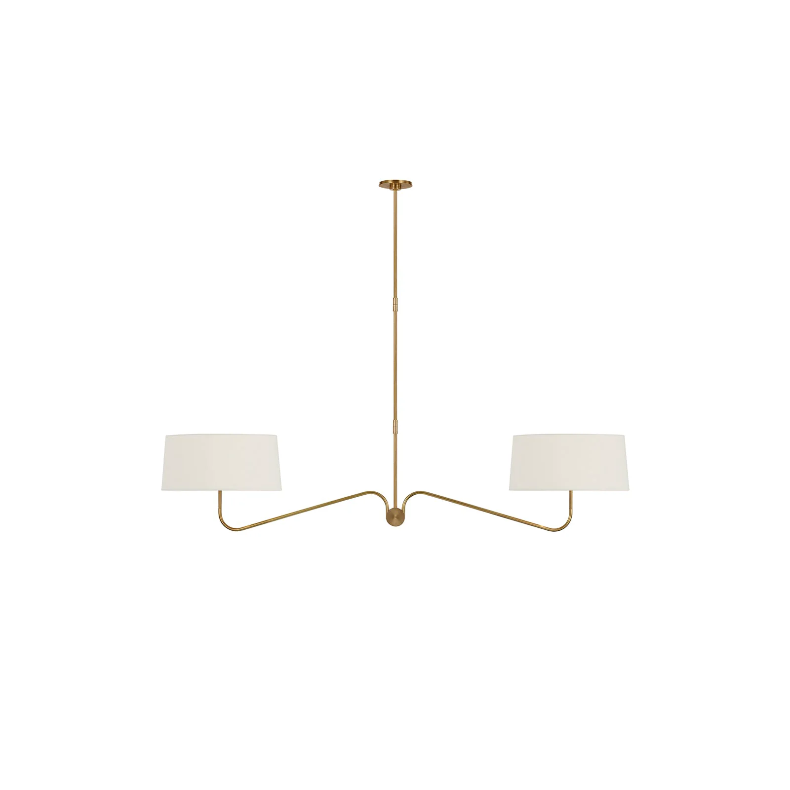 Professional Grande Two-Arm Chandelier Top-Quality