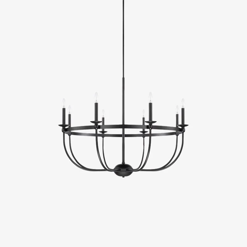 World-Class Rylann Candle Chandelier Classic