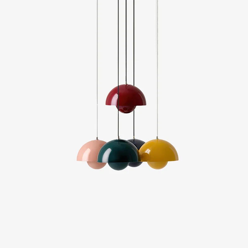 Flexible Flowerpot Colorful Pendant Lamp Trendy
