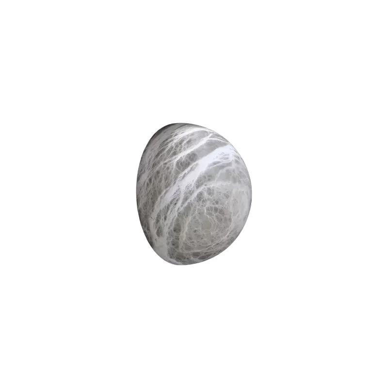 Next-Generation Pebble Alabaster Wall Lamp Practical