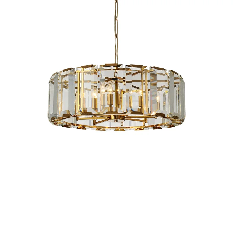 Clean Crystal Rectangular Chandelier Comfortable
