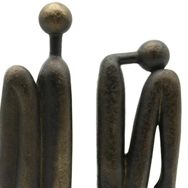Selected Modern Thinker Resin Bookends Eco-Friendly