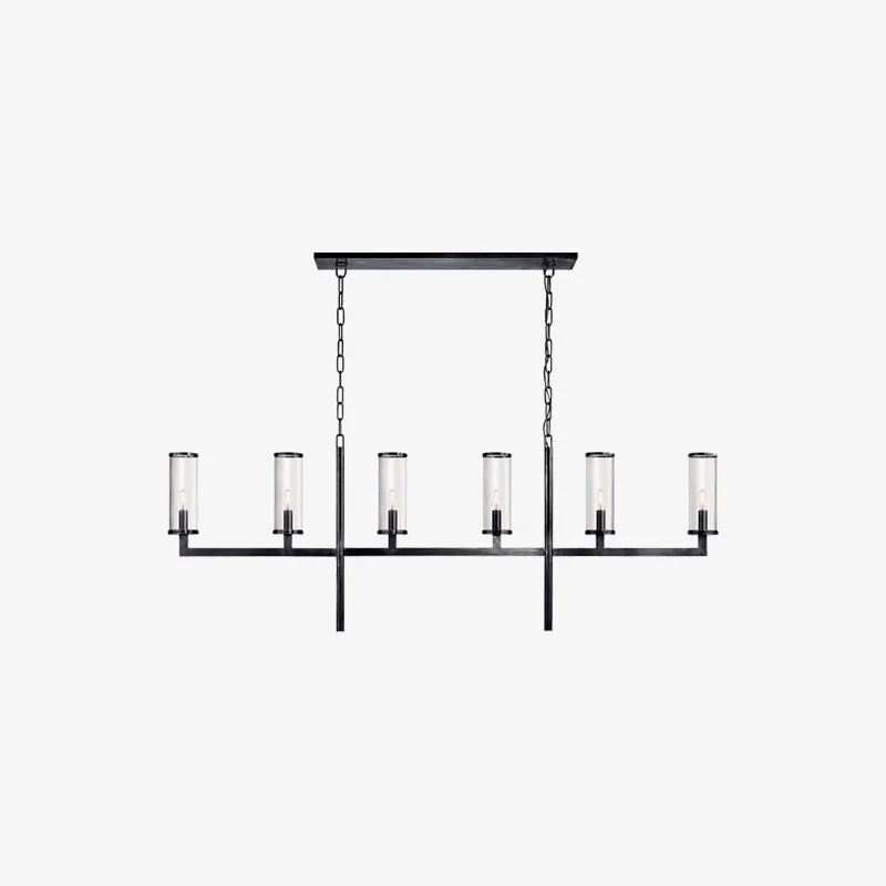 Sustainable Liaison Large Linear Chandelier Fine