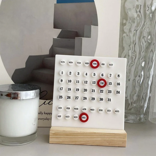 High-End Mini DIY Desktop Calendar Superior