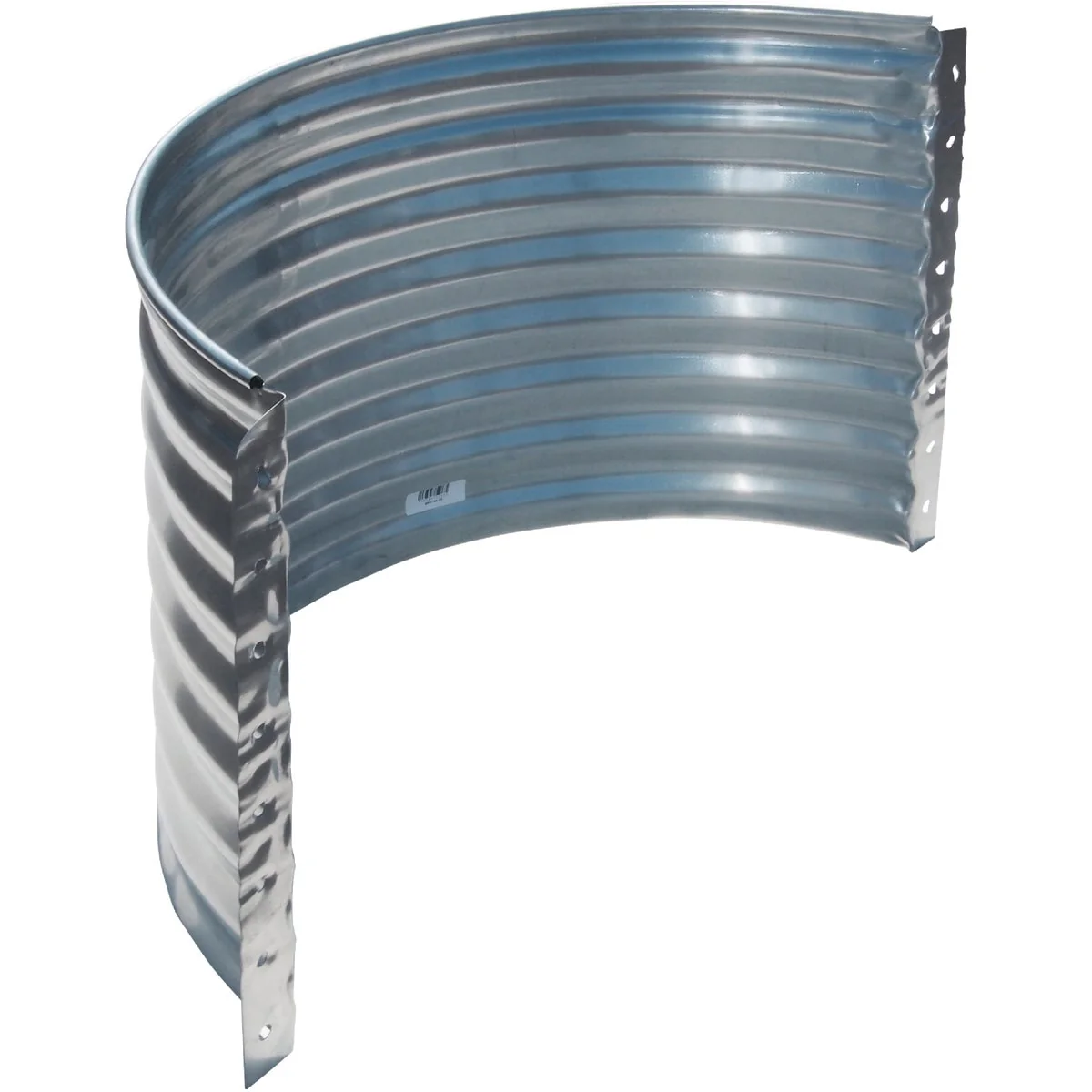 Original Design SPC 24 In. x 37 In. Round Galvanized Window Well User-Friendly