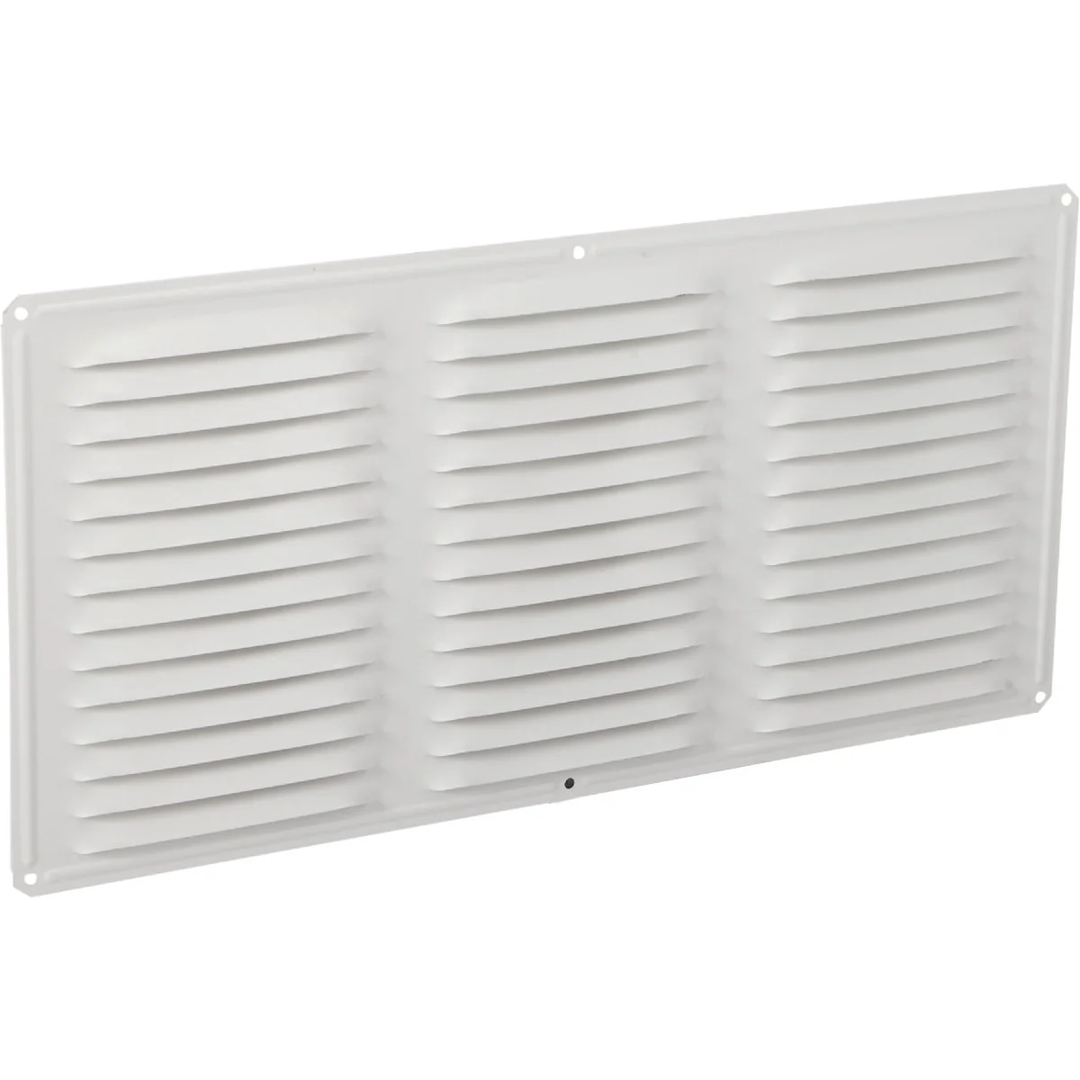 Minimalist Air Vent 16 In. x 8 In. White Aluminum Under Eave Vent Certified