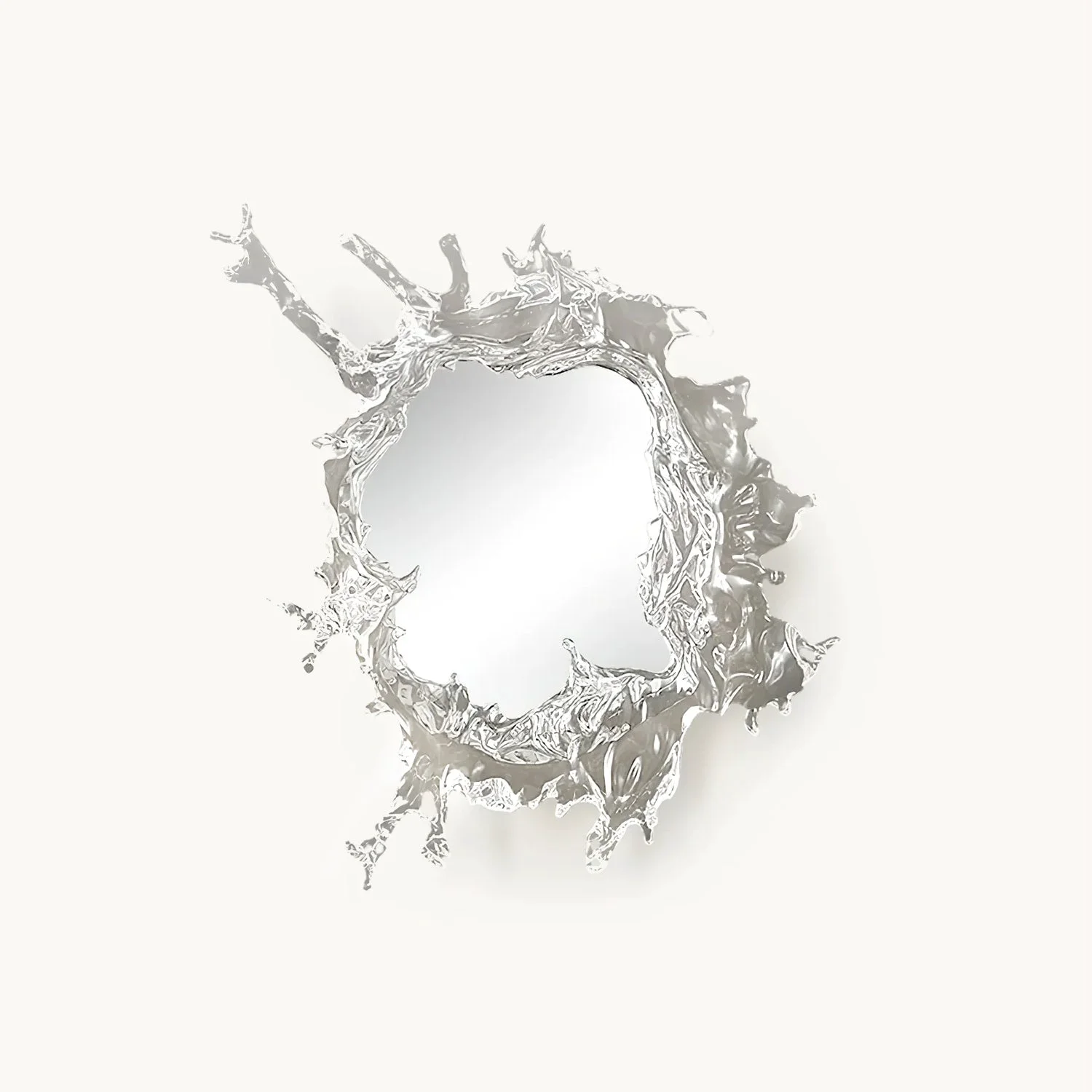 Flexible Water Mirror Flower Wall Lamp Lightweight