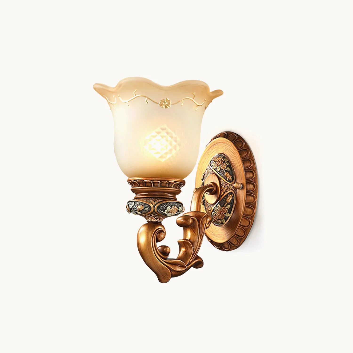 Premium Material Royal Demon Wall Lamp Natural
