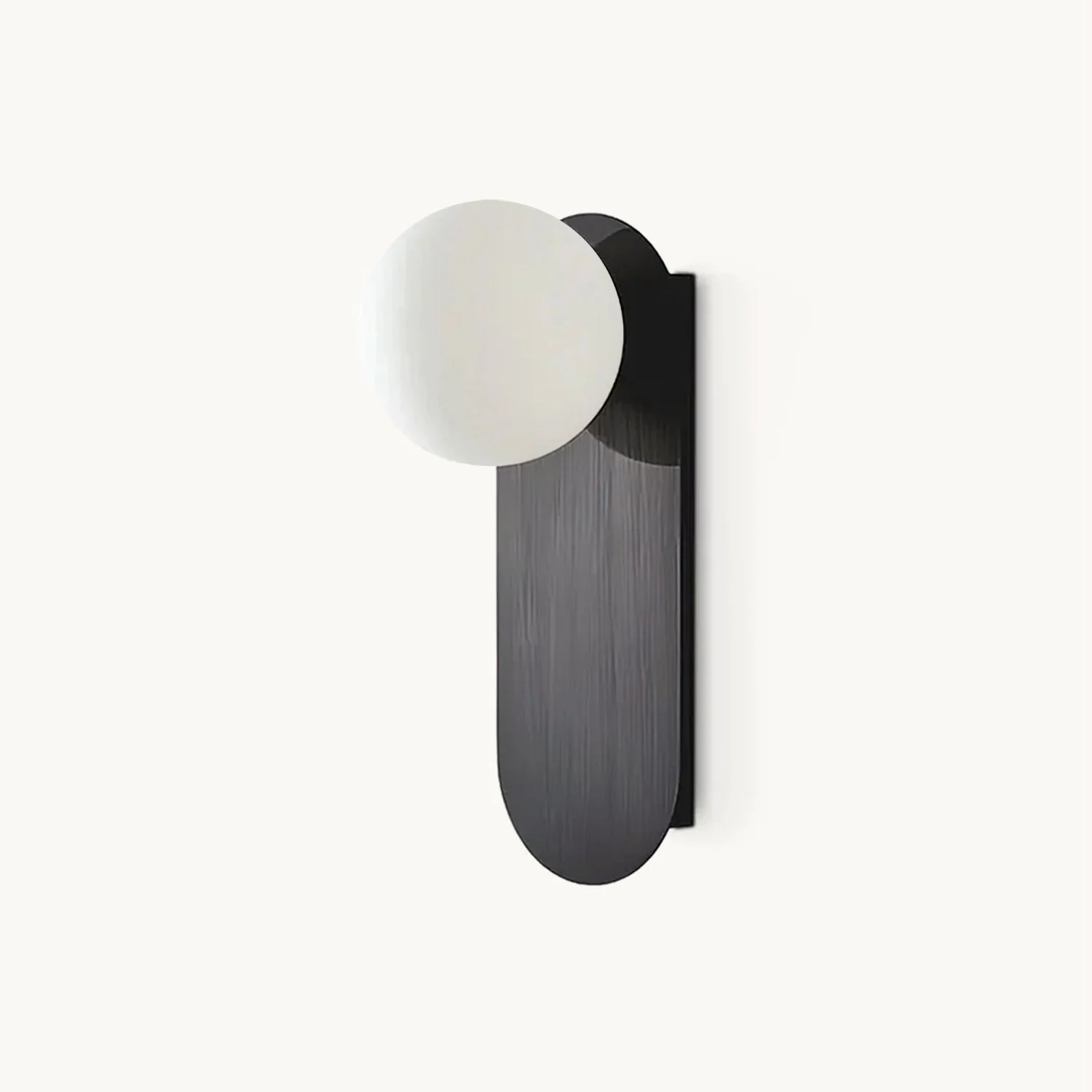 Dependable Flat Base Globe Sconce Sustainable