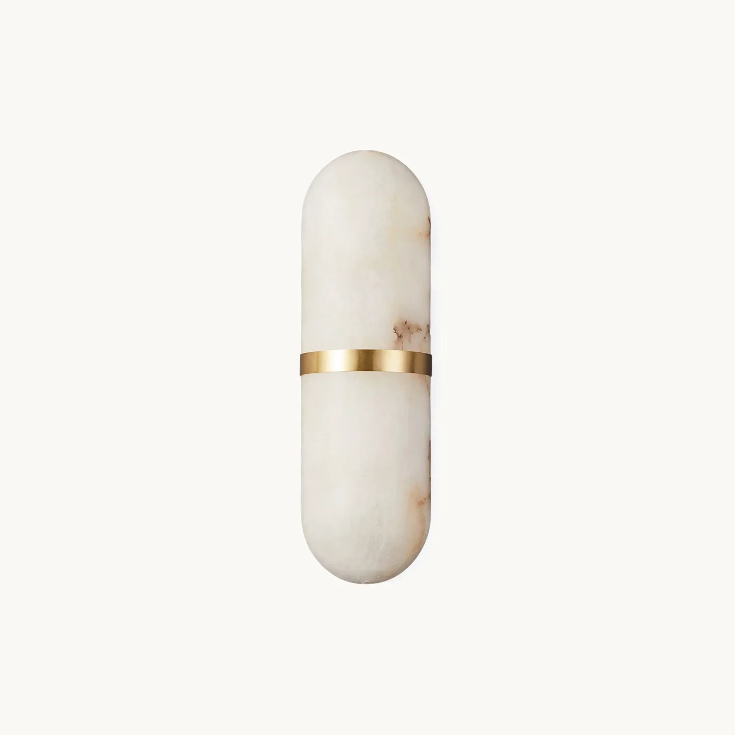 Premium Capsule Alabaster Wall Light Clean