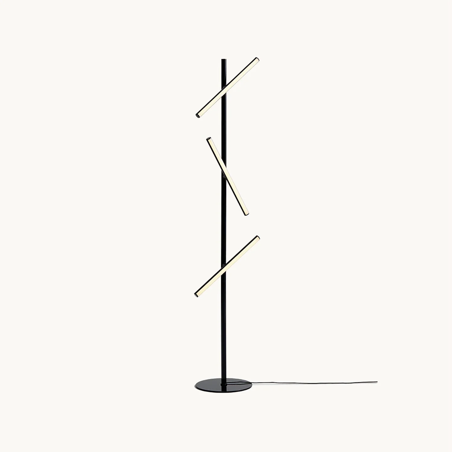 Fine Crafted Cross Turn Floor Lamp Elite