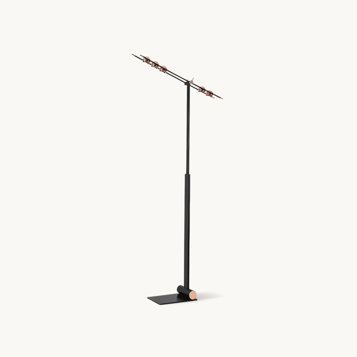 Responsible Rose Gold Bead Floor Lamp Clean