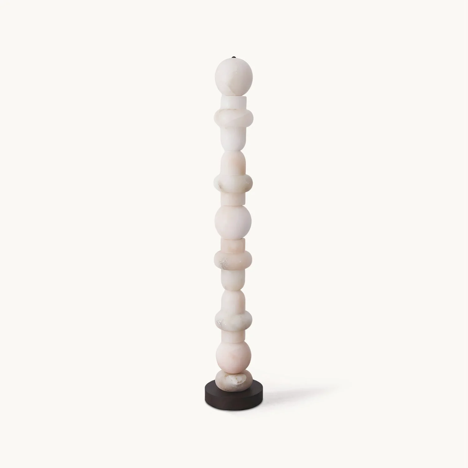 Pure Tribeca Alabaster Floor Lamp Traditional