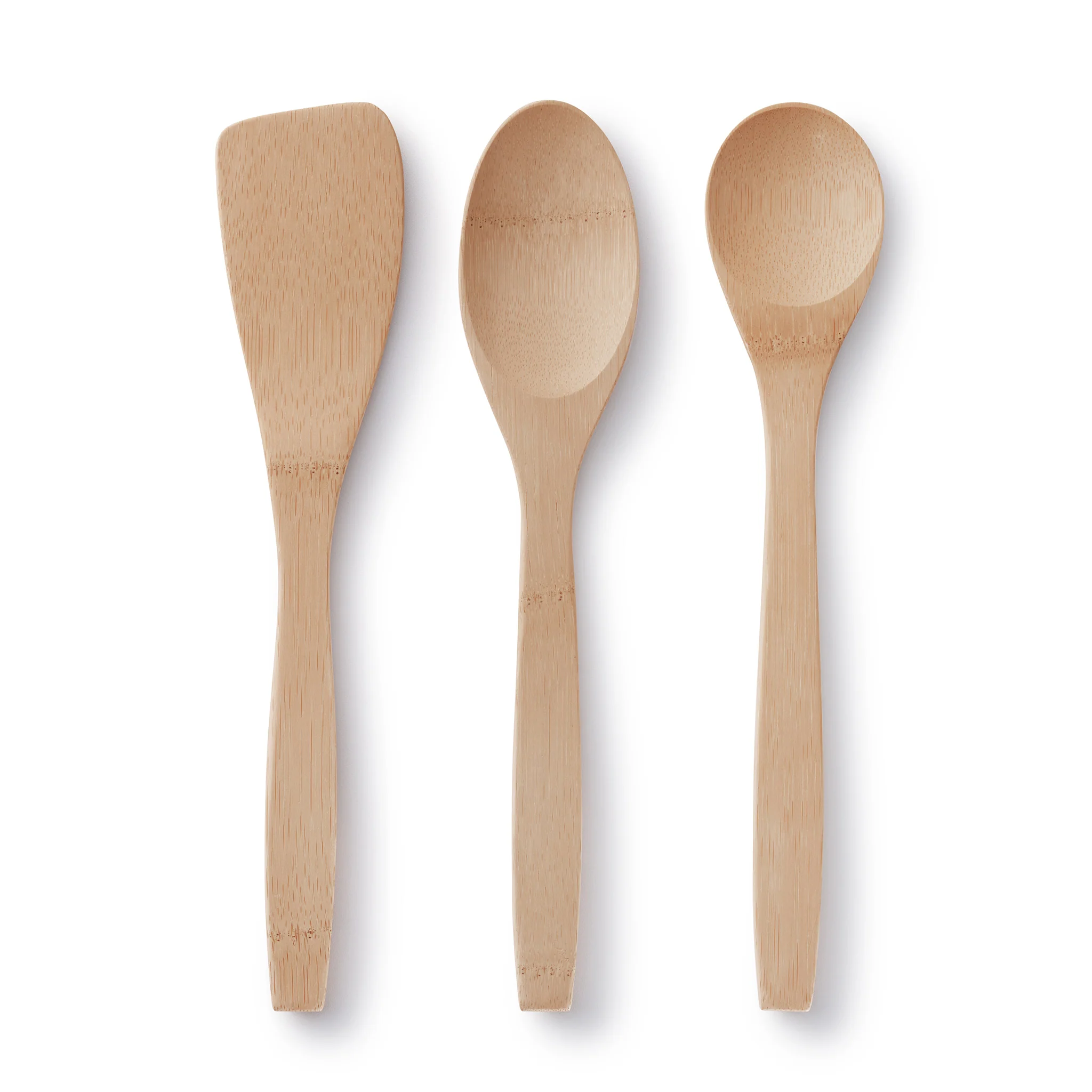 Selected Bambu Kitchen Basics Set of Bamboo Cooking Utensils Contemporary