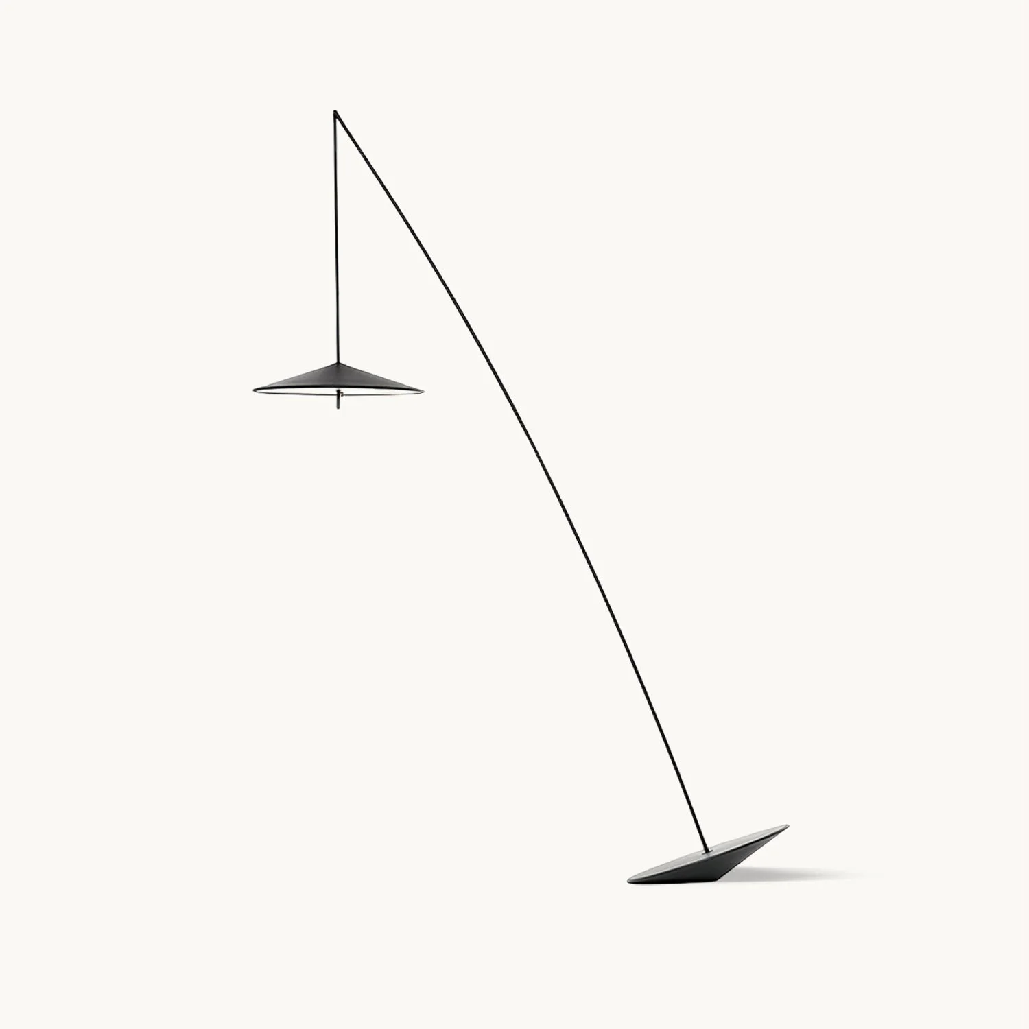 High-End Tilted Fishing Rod Floor Lamp Verified