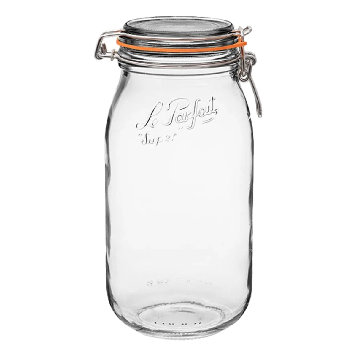 High-Grade Le Parfait Storage and Canning Glass Jar 2L Environmentally Friendly