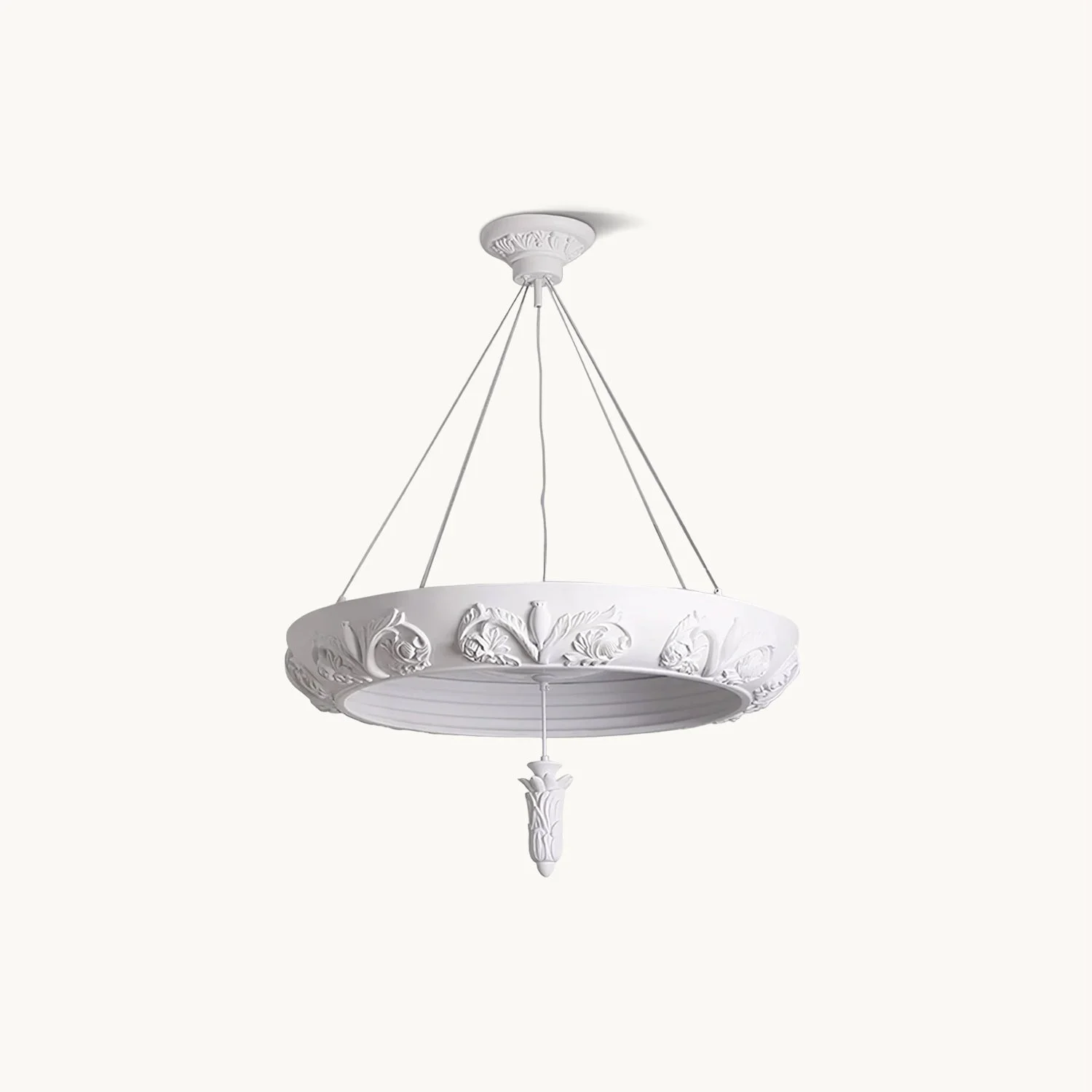 Superior Flower Pattern Relief Chandelier Stylish