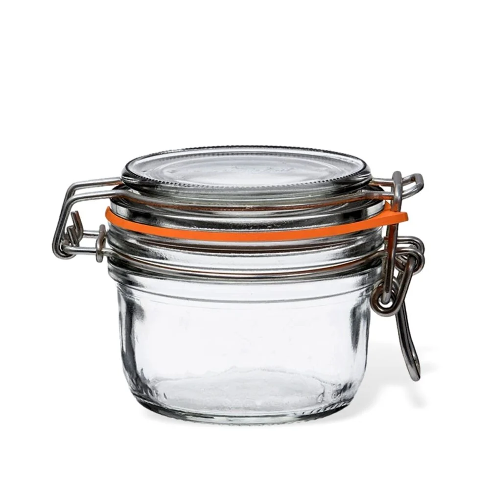 Professional Le Parfait Storage and Canning Glass Jar 125ml Selected