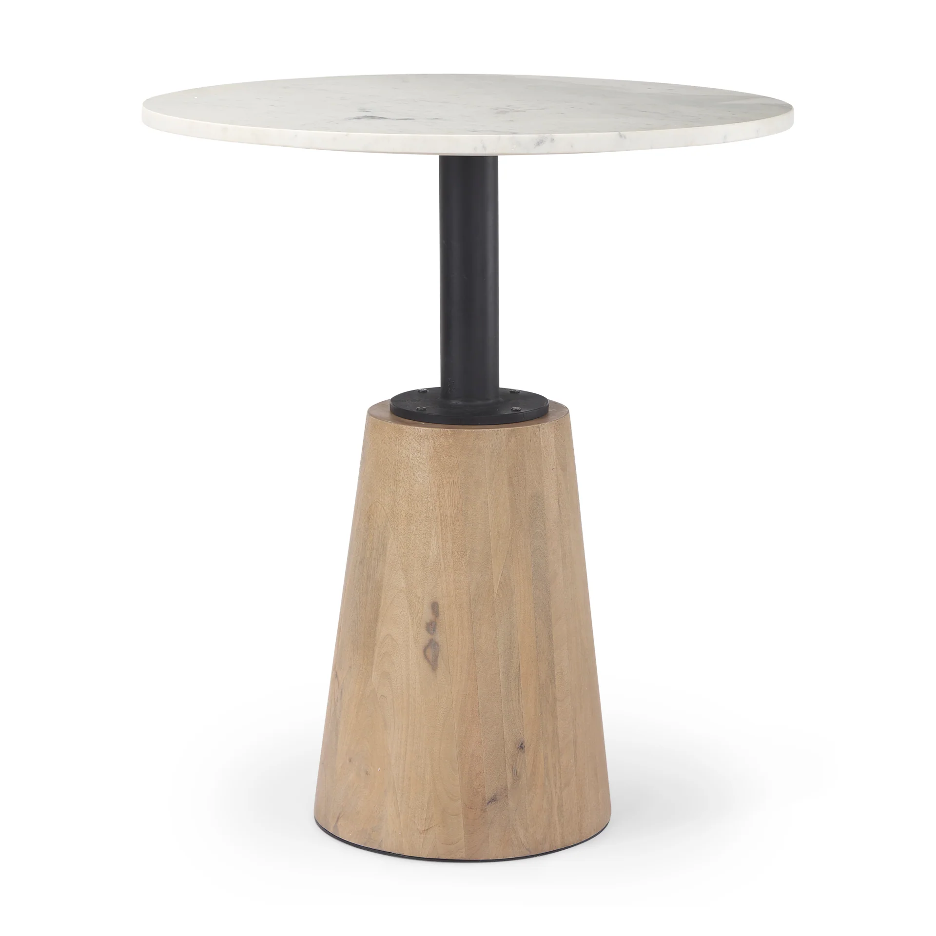 High-Performance Maxwell 32 Round White Marble Bistro Table Exclusive