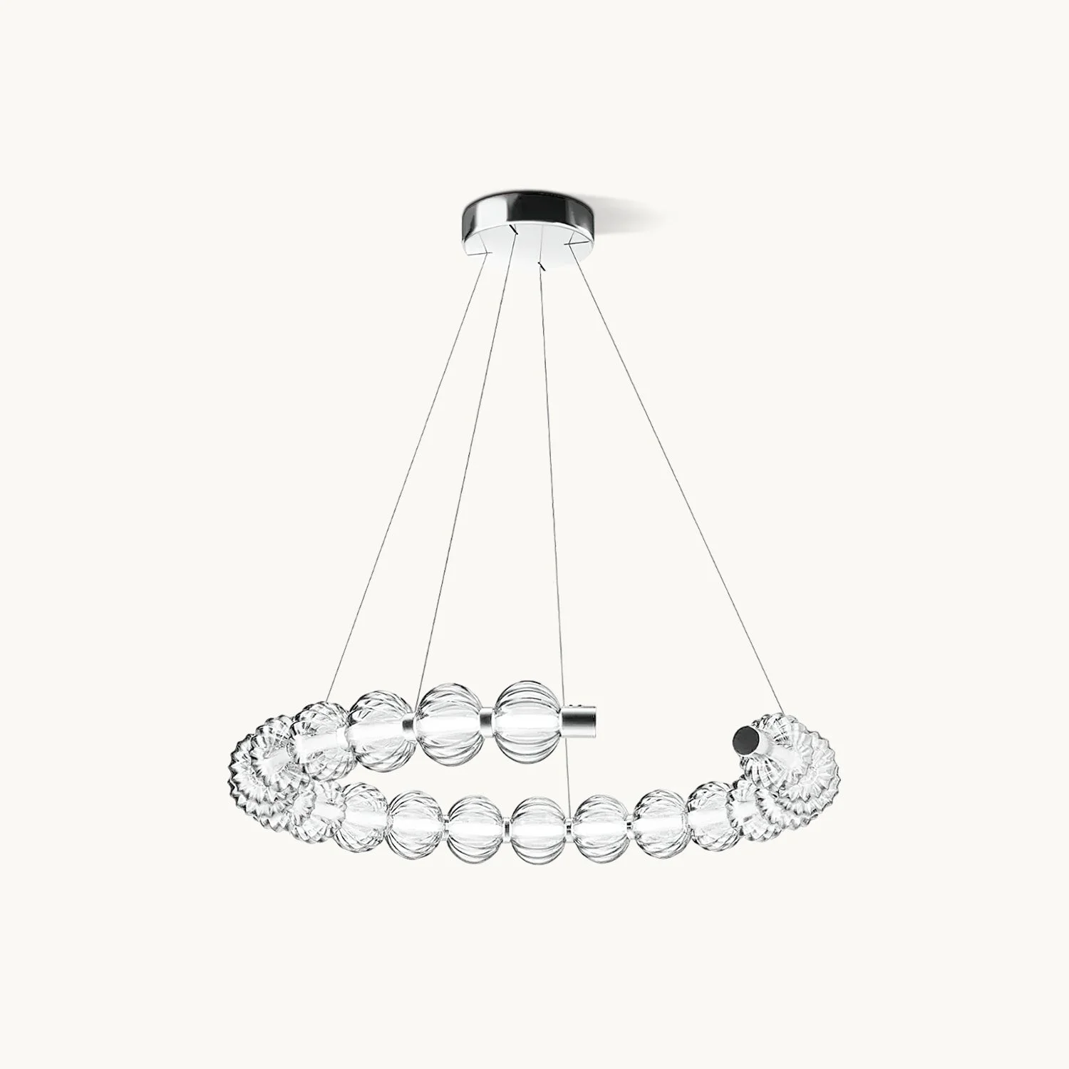 Prestigious Circular Ring Pearl Chandelier High-Performance