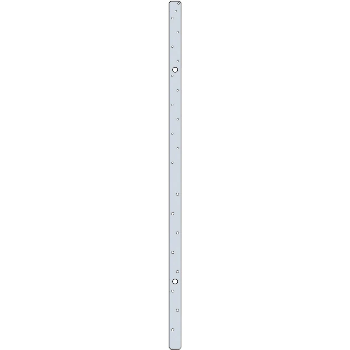 Innovative Simpson Strong-Tie MSTAM 36 In. 18 Ga. Galvanized Medium Strap Tie for Masonry Comfortable
