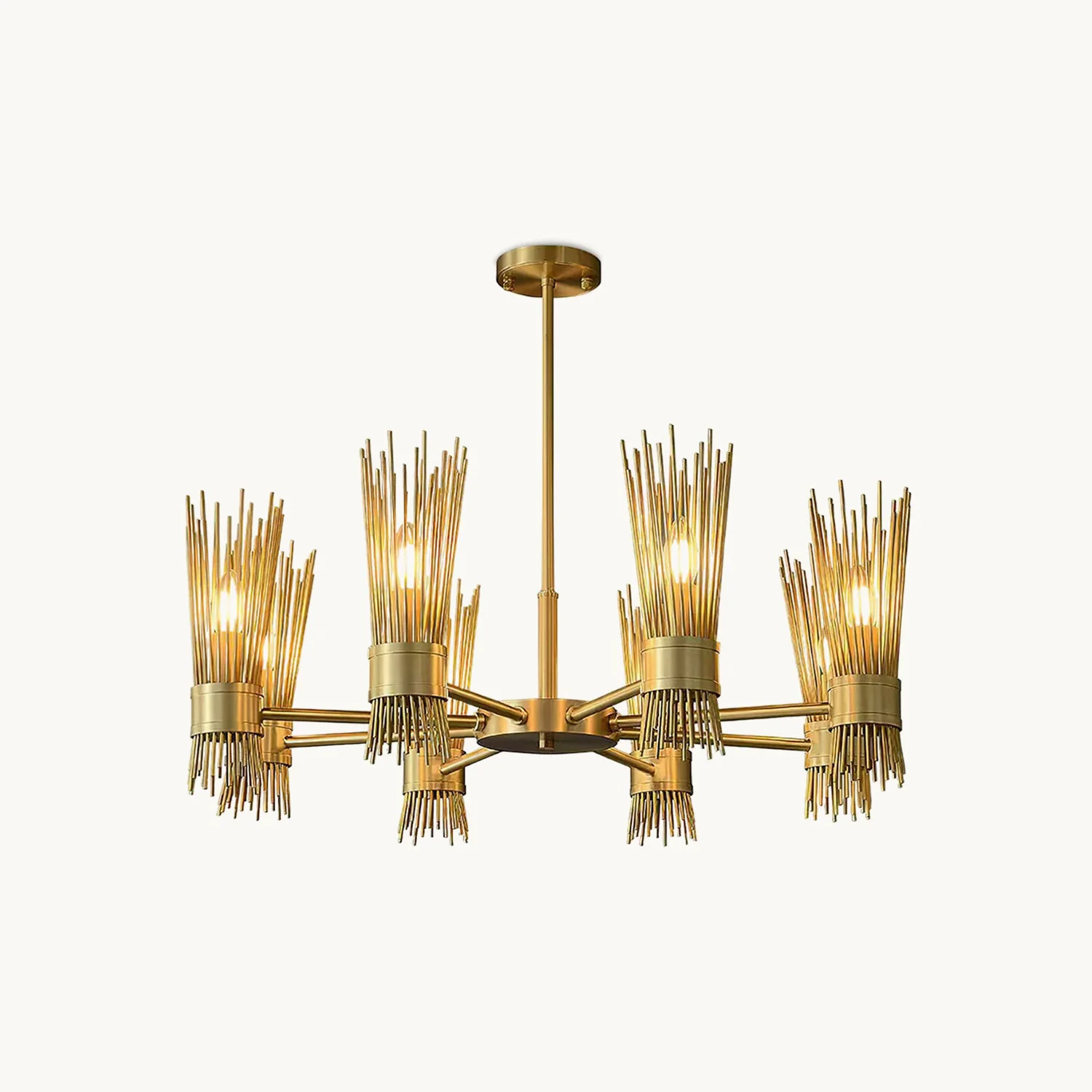Trendy Modern Wagon Wheel Chandelier High-Performance
