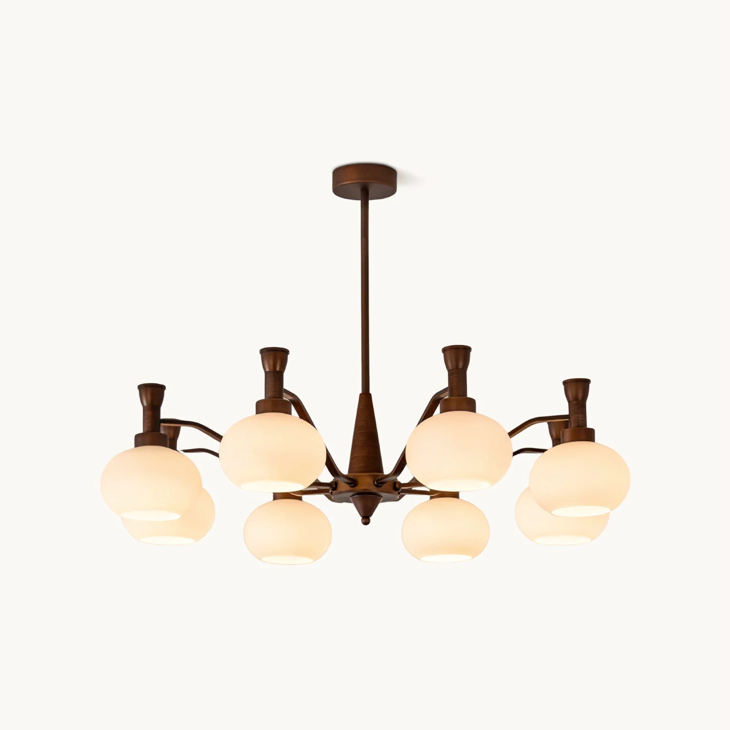 Enhanced Sciolari Chandelier Natural