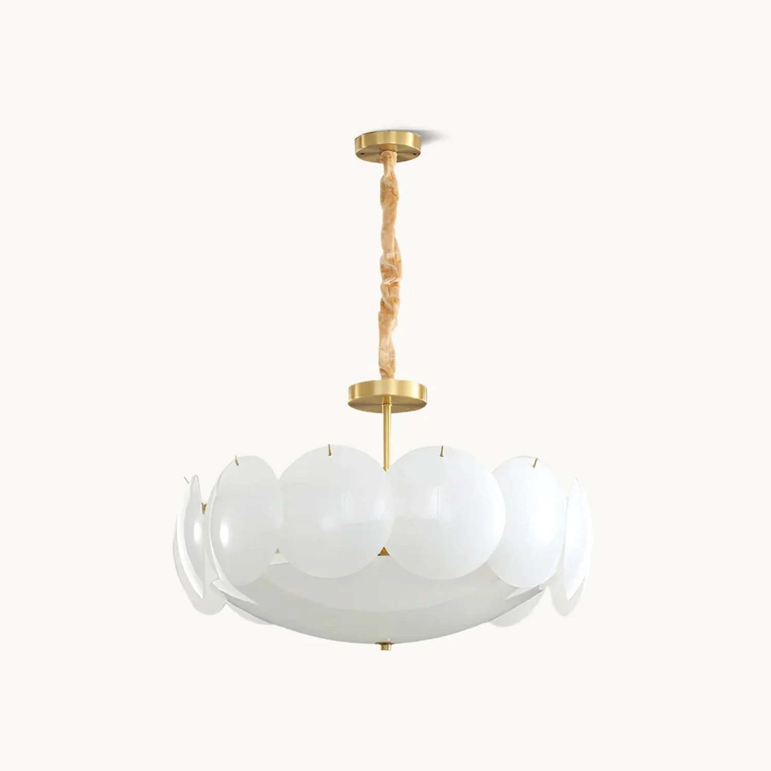 Relaxed Selene Chandelier Prestigious