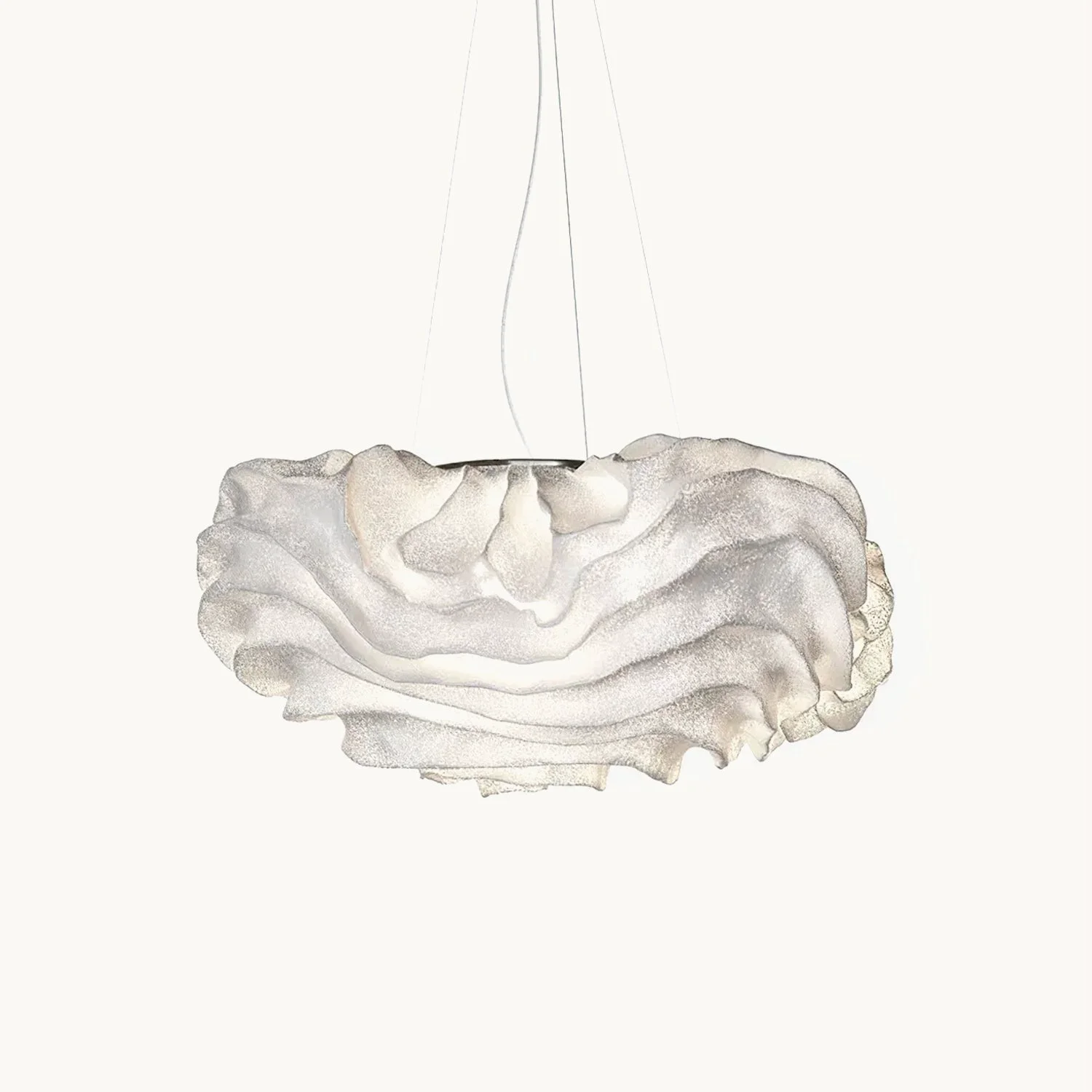 Elegant White Hill Pendant Light Consistent