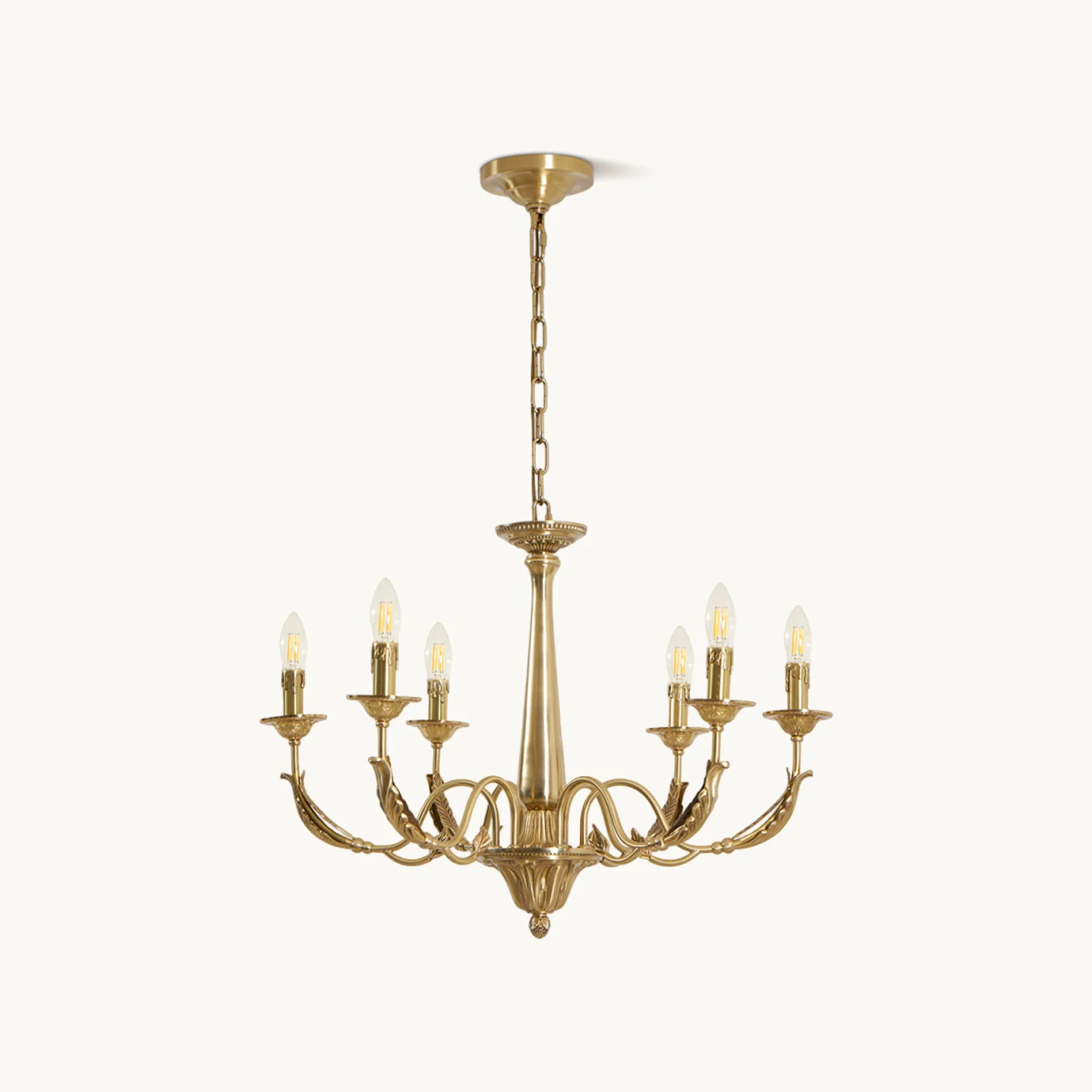 Stylish Candle Brass Chandelier Dependable