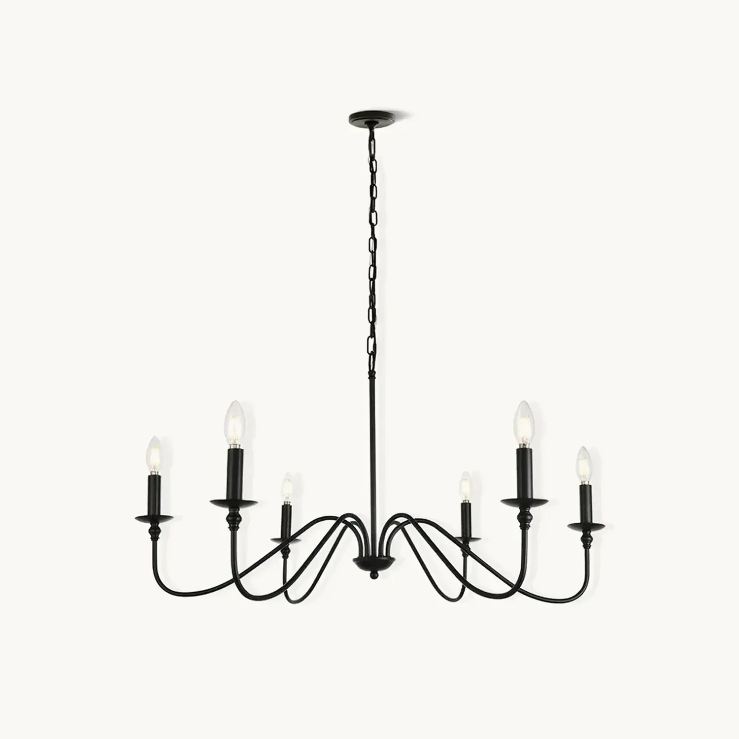Easy-to-Use Lucca Chandelier Natural
