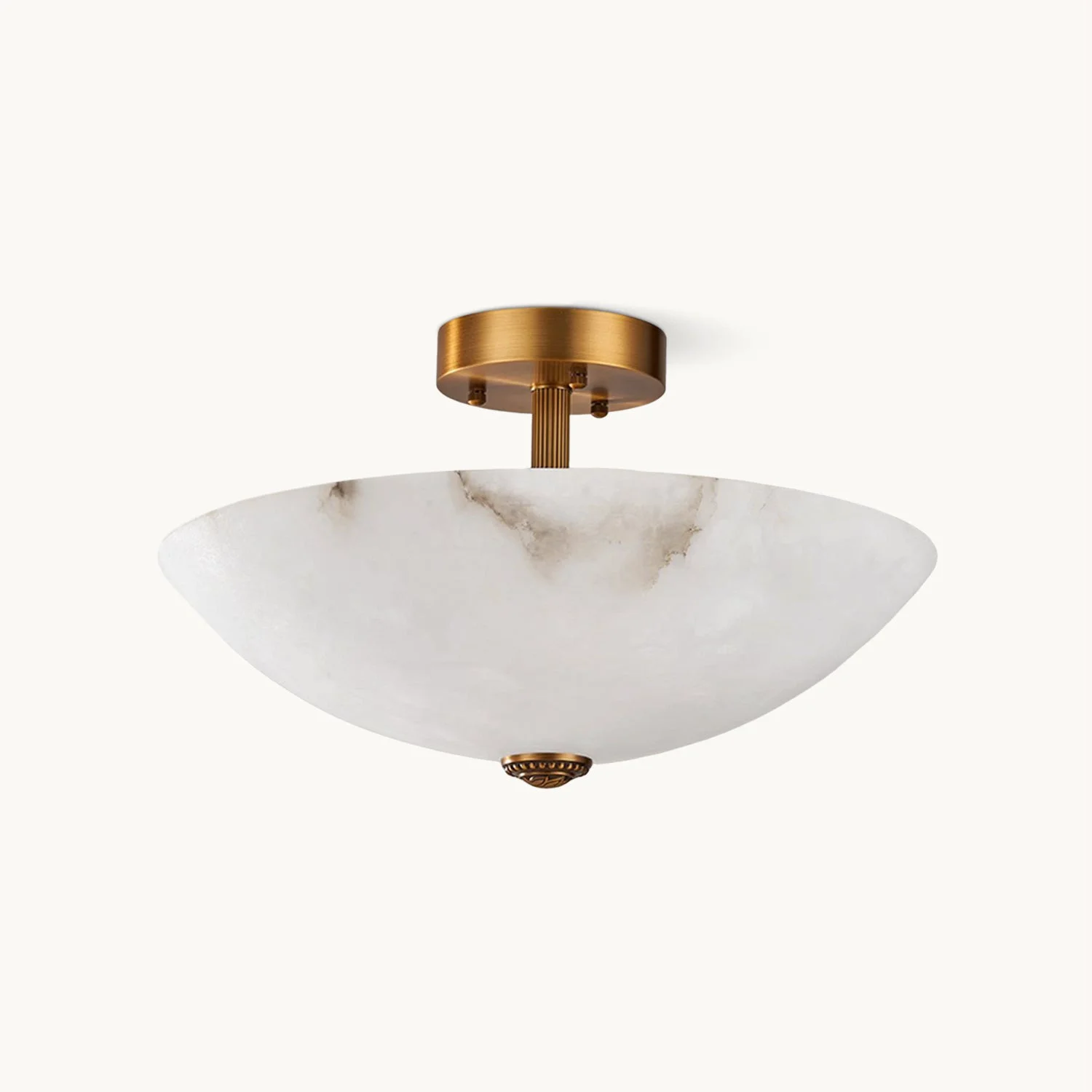 Long-Lasting Meyda Alabaster Ceiling Light Fine Crafted