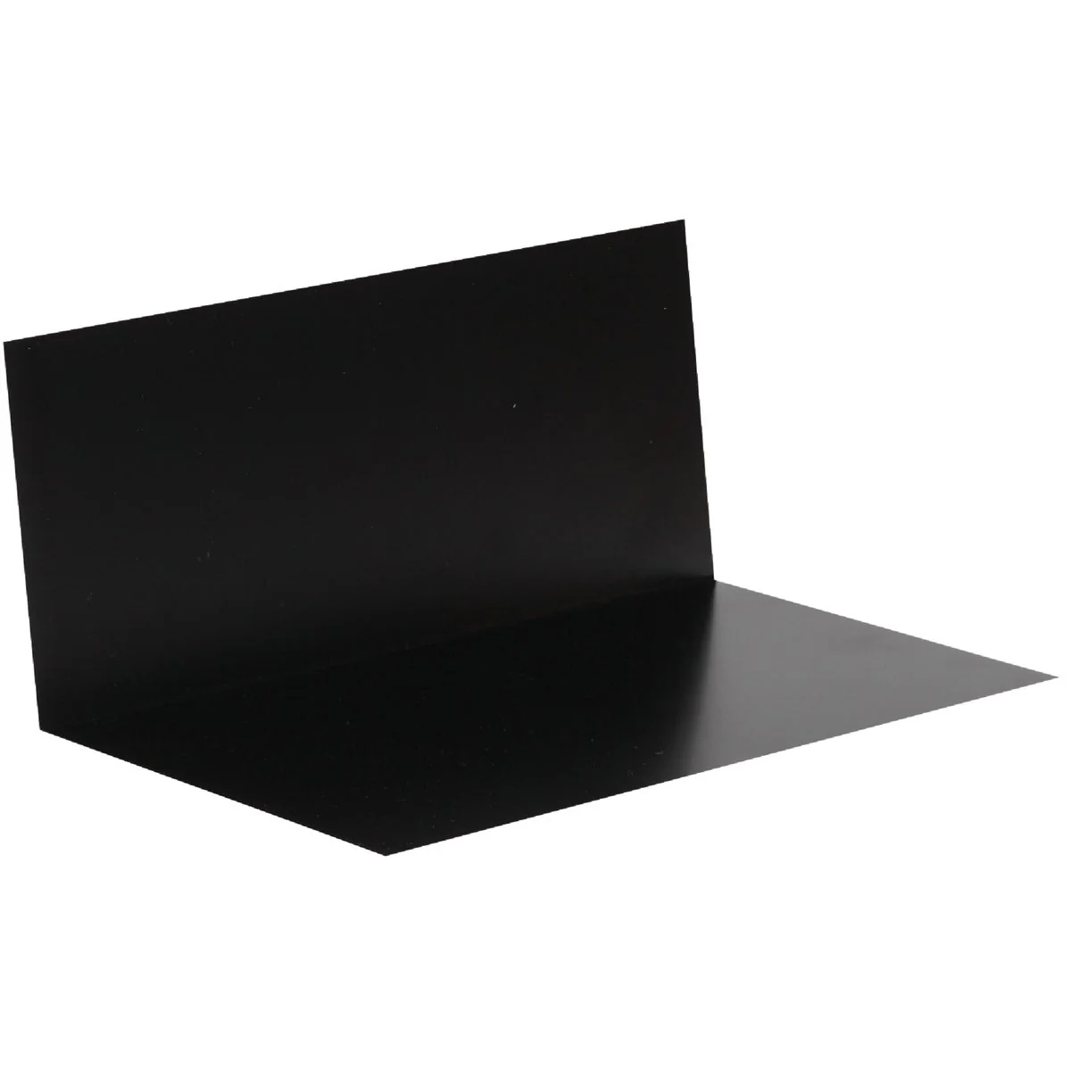Optimized Amerimax 3 In. x 4 In. x 7 In. Black Aluminum Pre-Bent Step Flashing Specialty