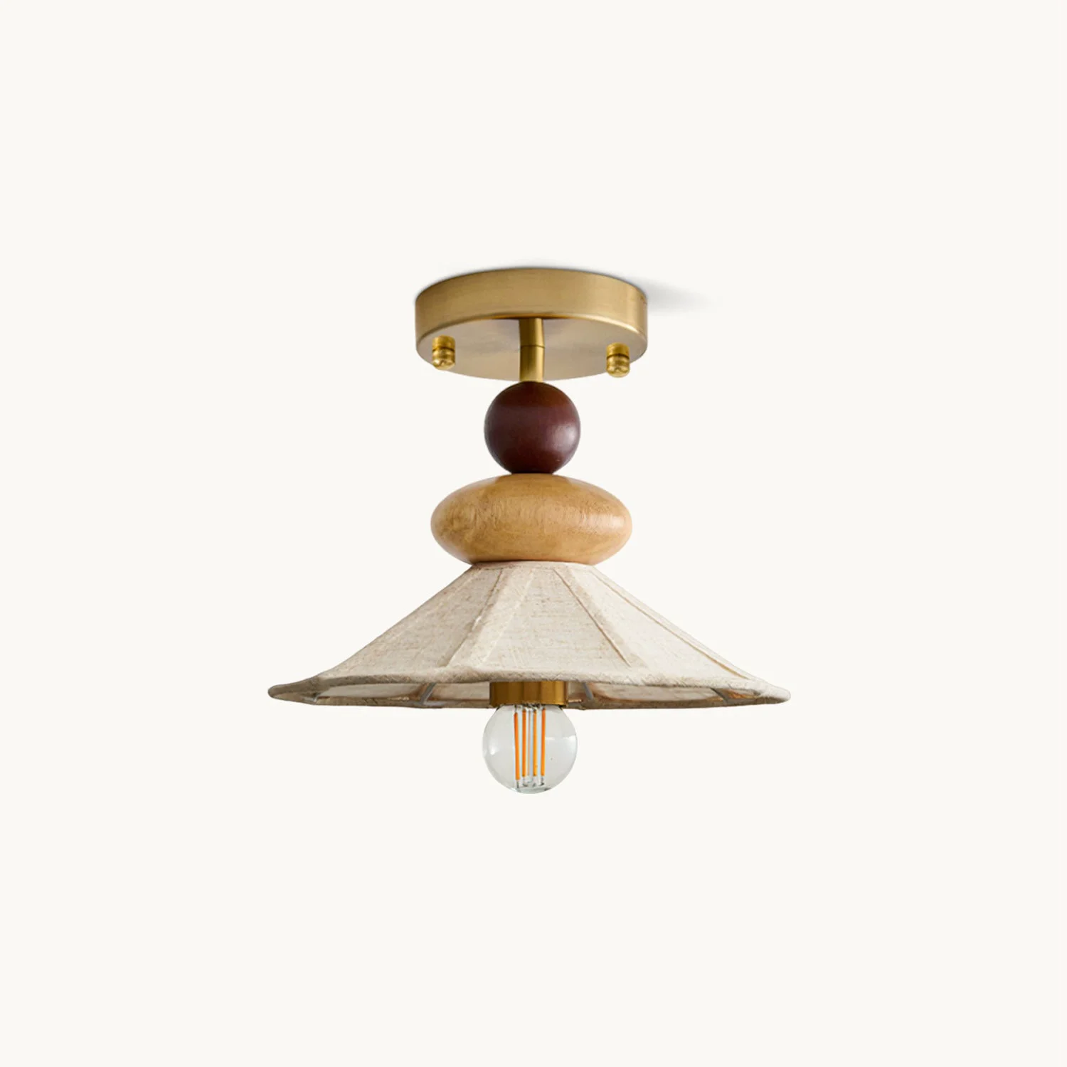 Sophisticated Elina Ceiling Light Organic