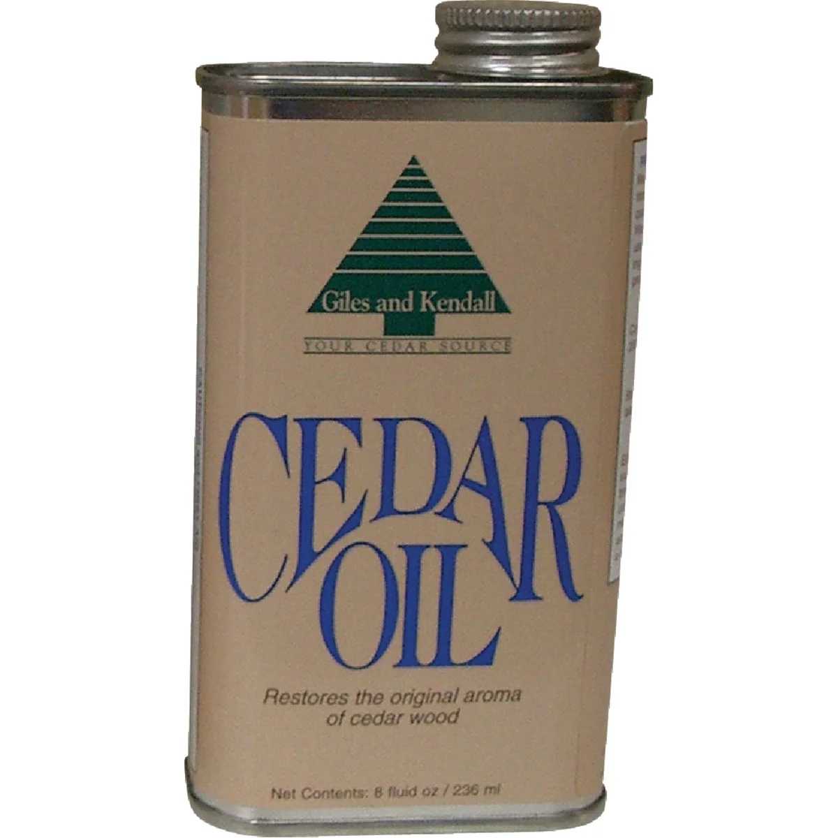 Top-Quality Giles Kendall 8 Oz. Cedar Oil Wood Finish Restorer Specialty