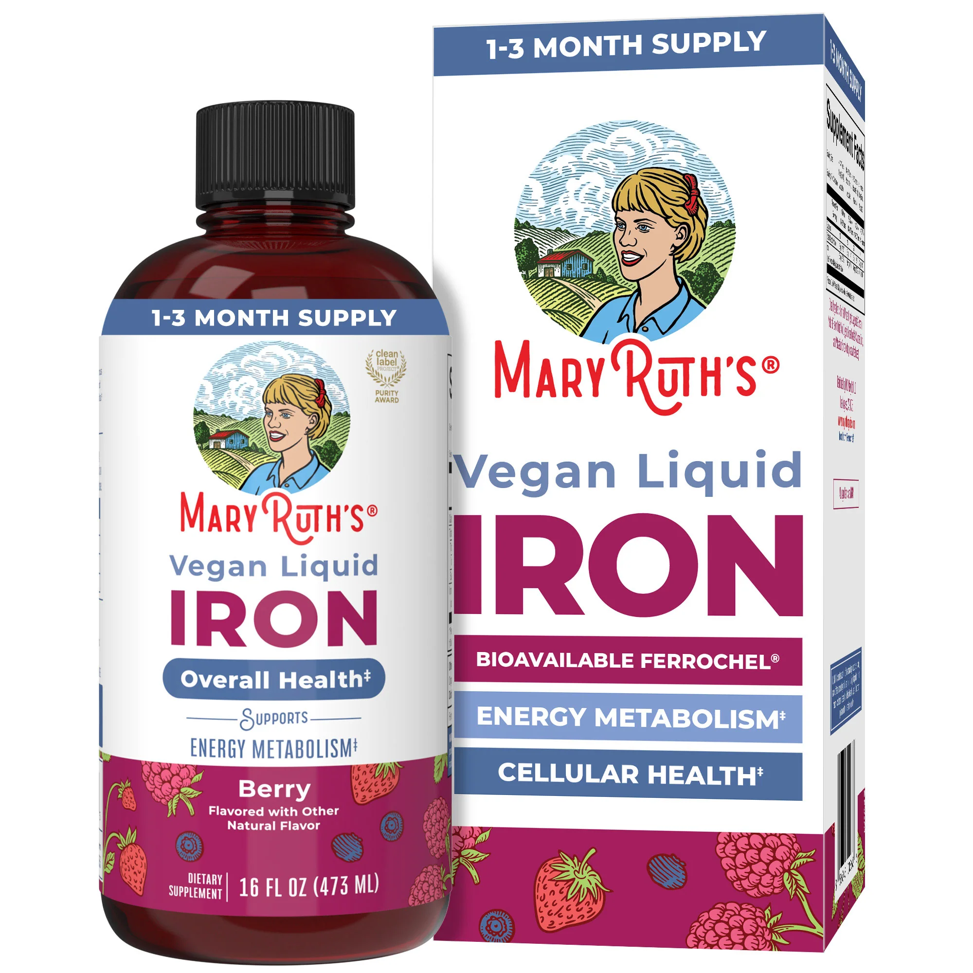 Original MaryRuth's Vegan Liquid Iron High-Quality