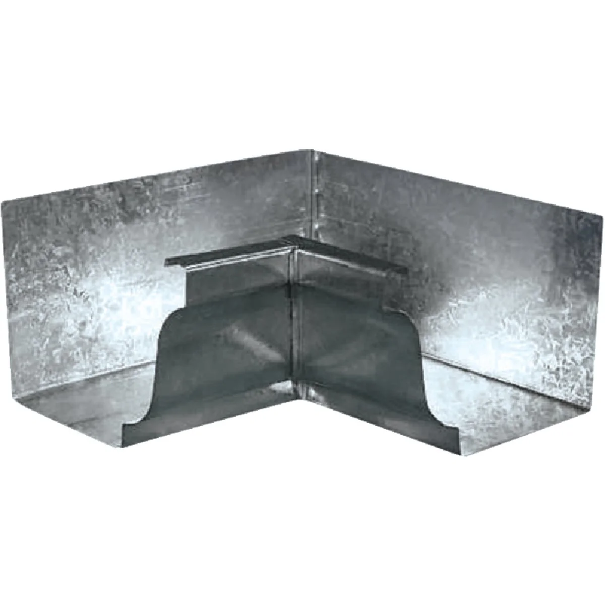 Minimalist Amerimax 5 In. Galvanized Mitre Gutter Inside Corner Refined